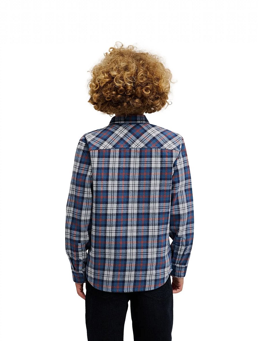 DC - MARSHAL FLANNEL BOY - real teal - 3