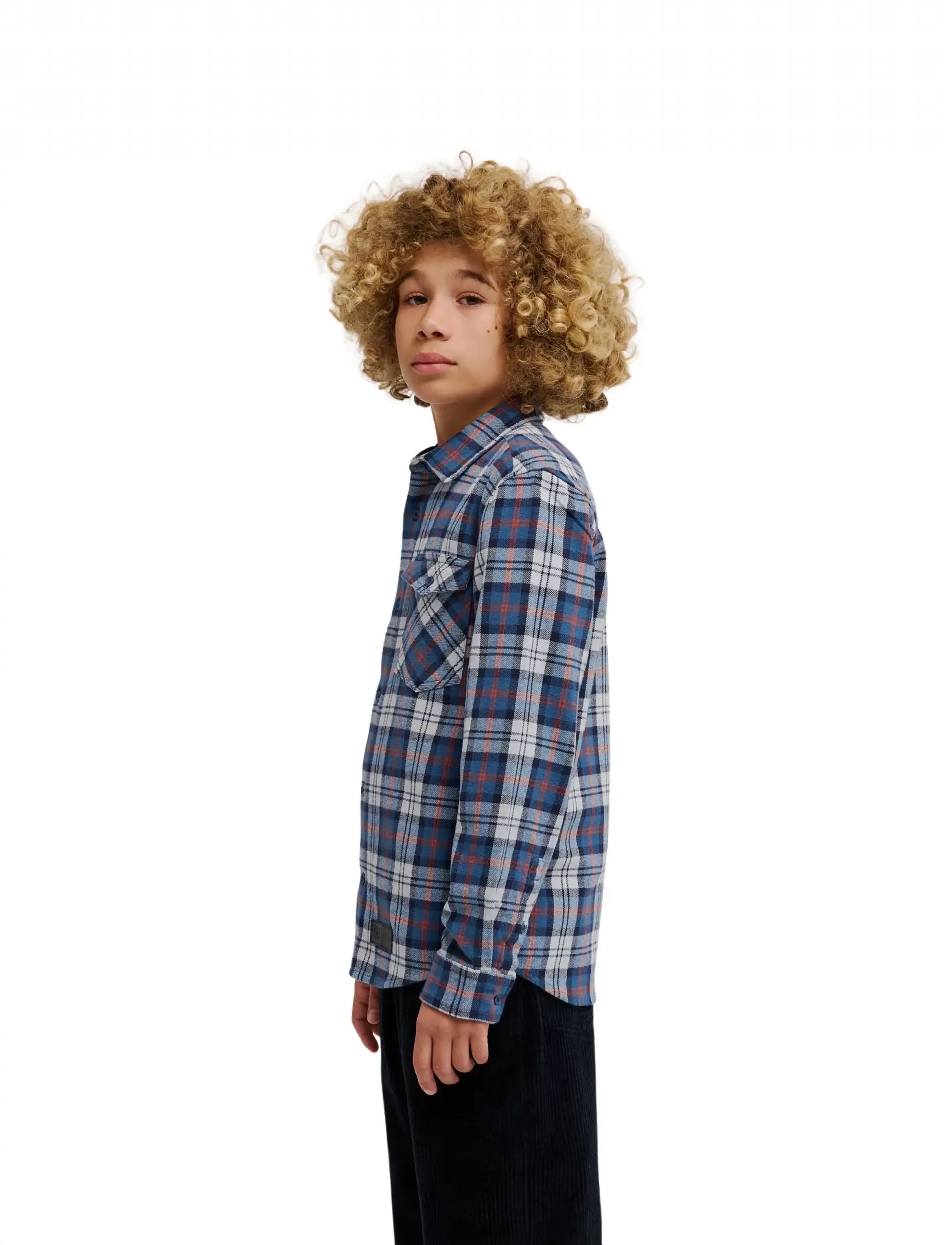 DC - MARSHAL FLANNEL BOY - real teal - 5
