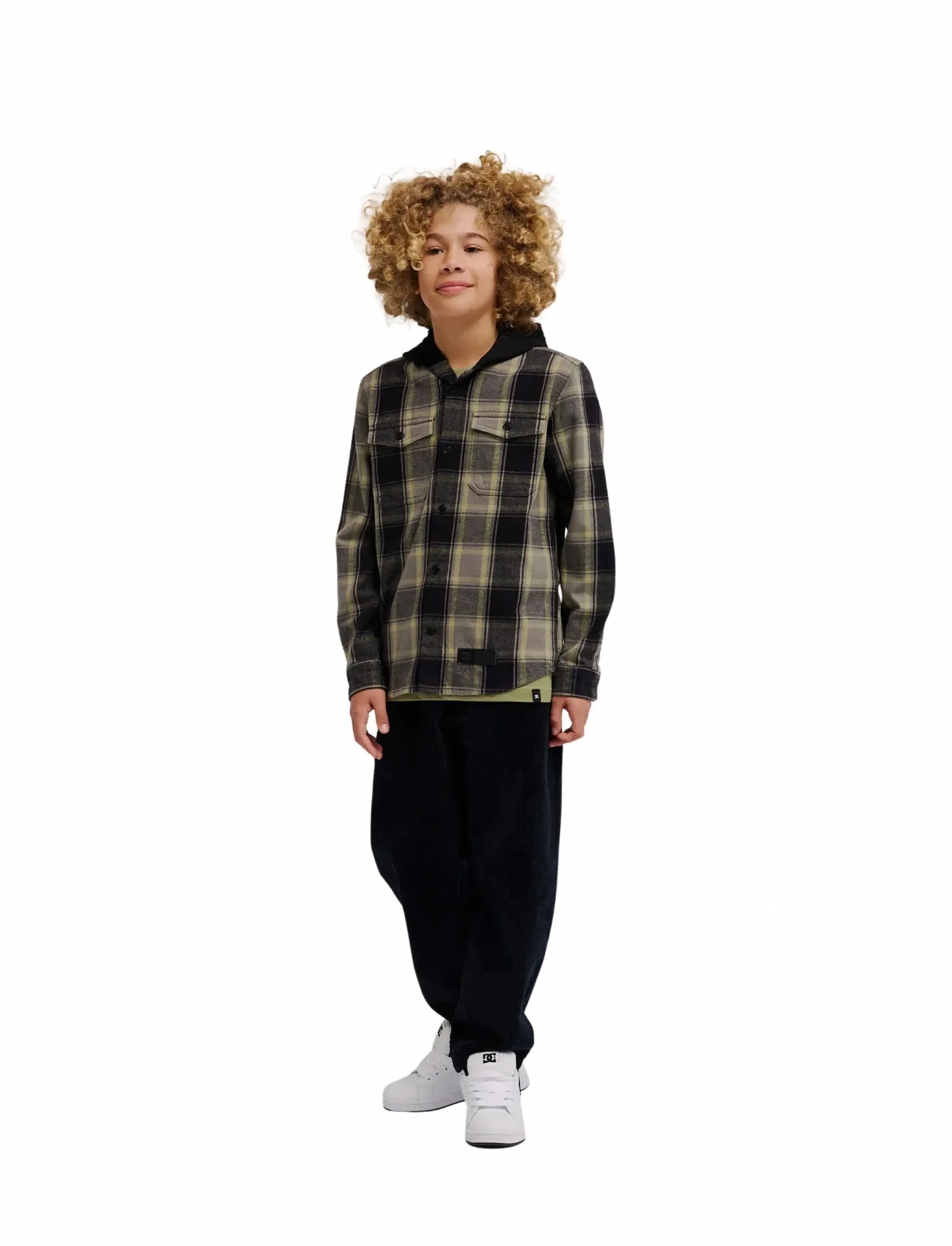 DC - RUCKUS HOODED BOY - pealissärgid - black - 4