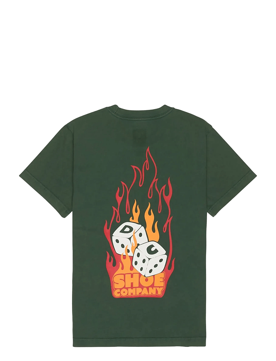 DC - BURNING DICE YOUTH HSS - marškinėliai trumpomis rankovėmis - ponderosa pine - 2