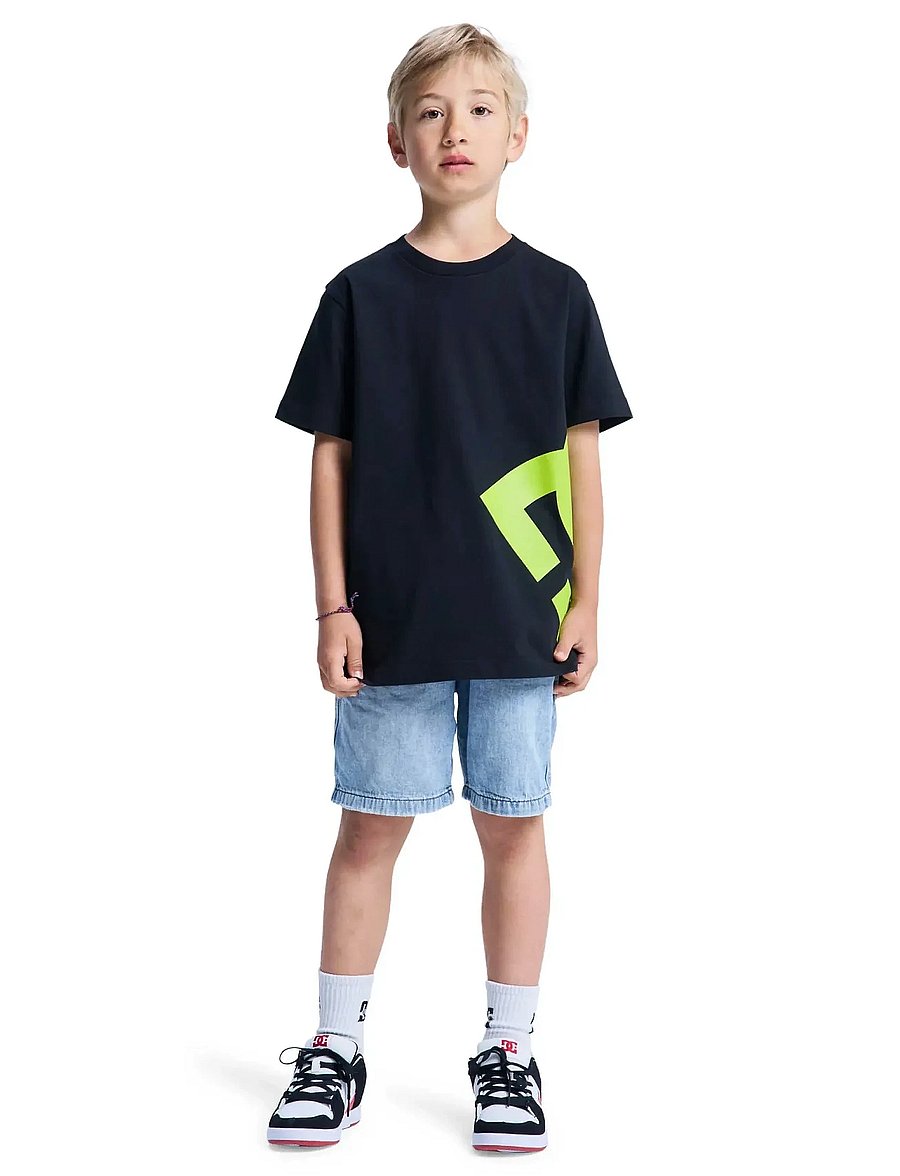 DC - LANAI YOUTH HSS - lühikeste varrukatega t-särgid - black - 3