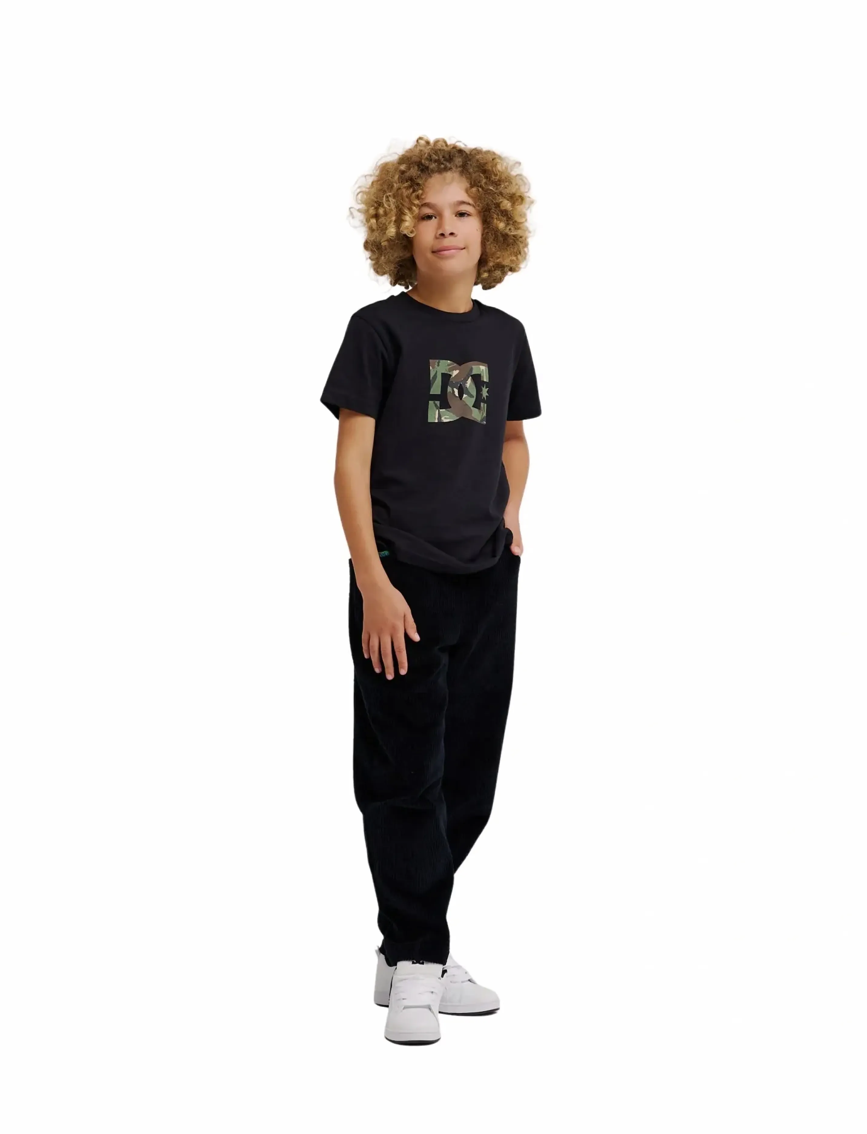 DC - DC STAR FILLED HSS YOUTH - black - 4