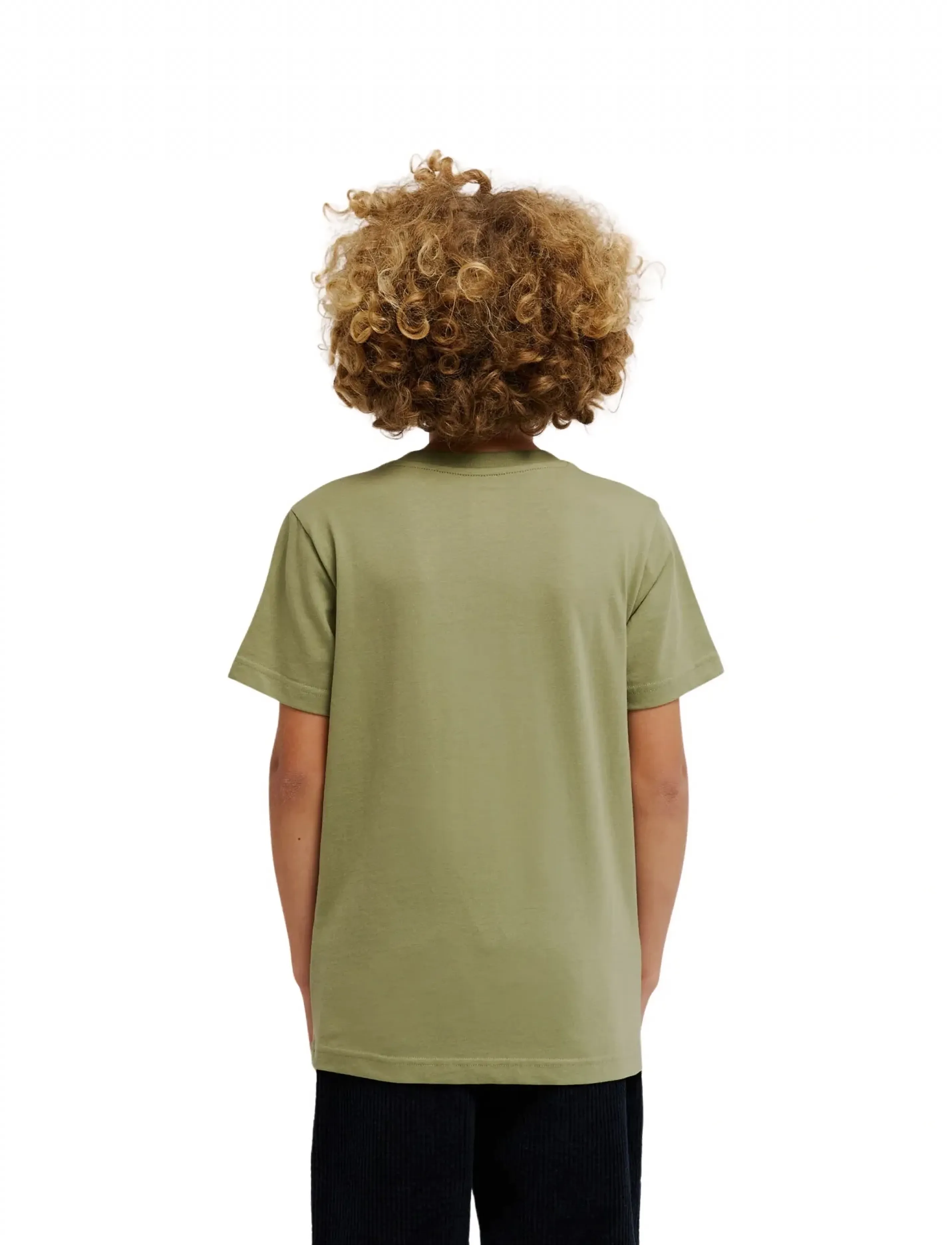 DC - DC STAR FILLED HSS YOUTH - kurzärmelig - oil green - 3