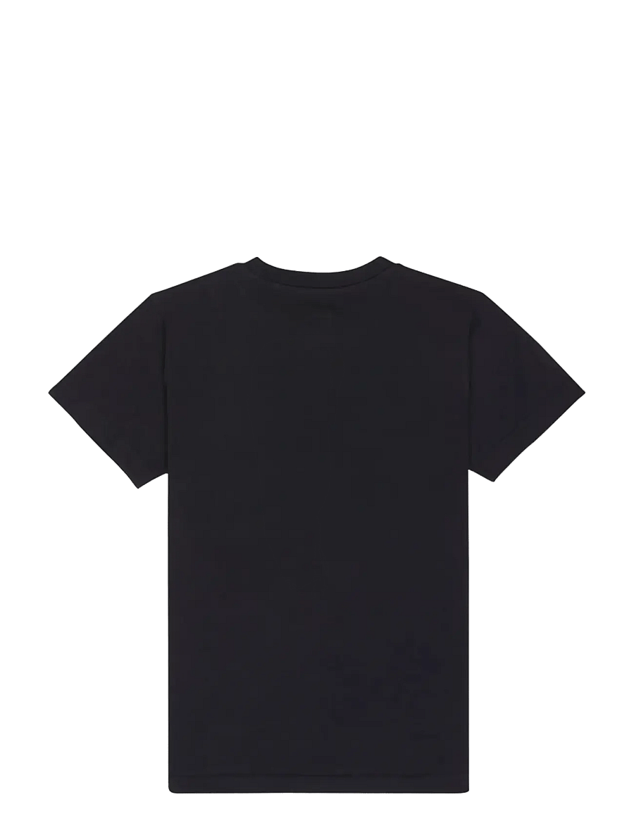 DC - DC SIDE FLAME HSS YTH - kortärmade t-shirts - black - 2