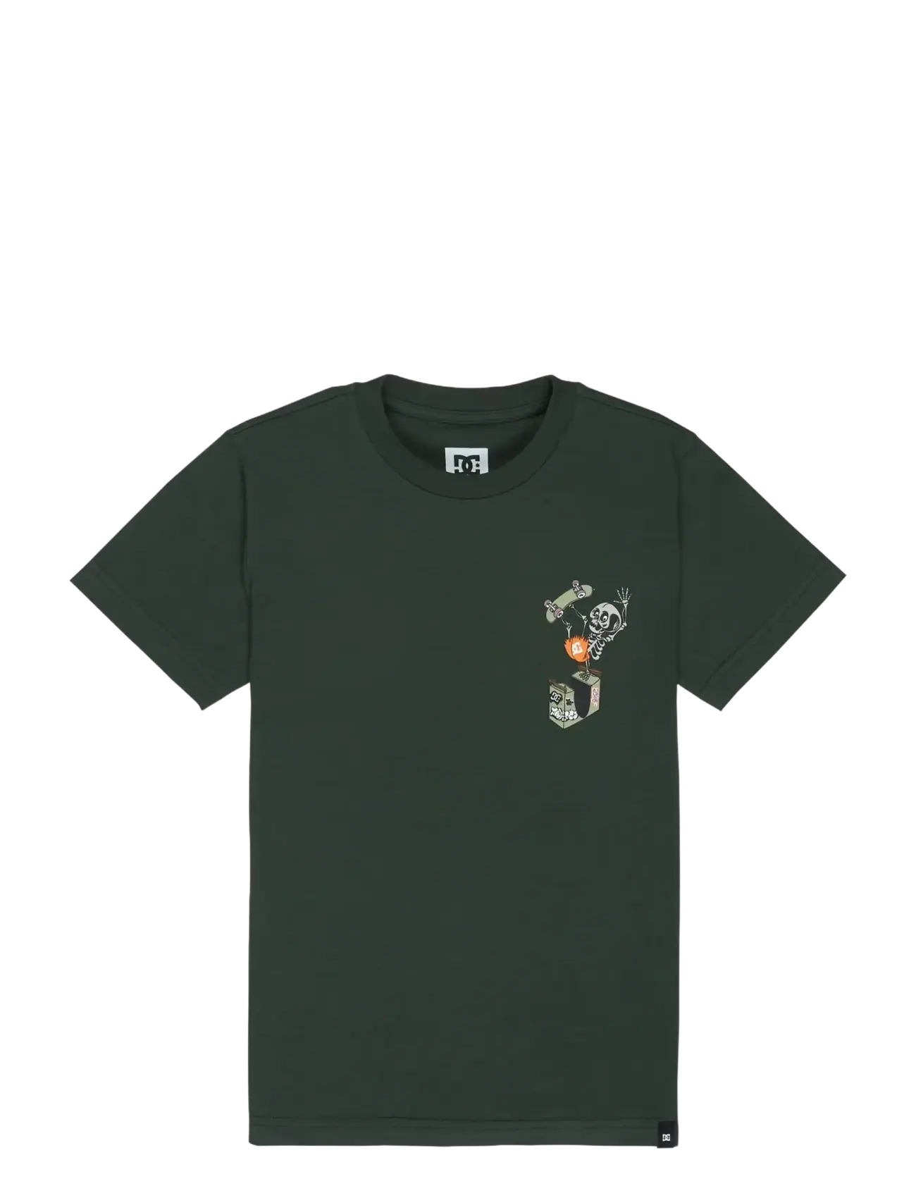 DC HANDPLANT HSS YOUTH - Riided - DEEP FOREST / green