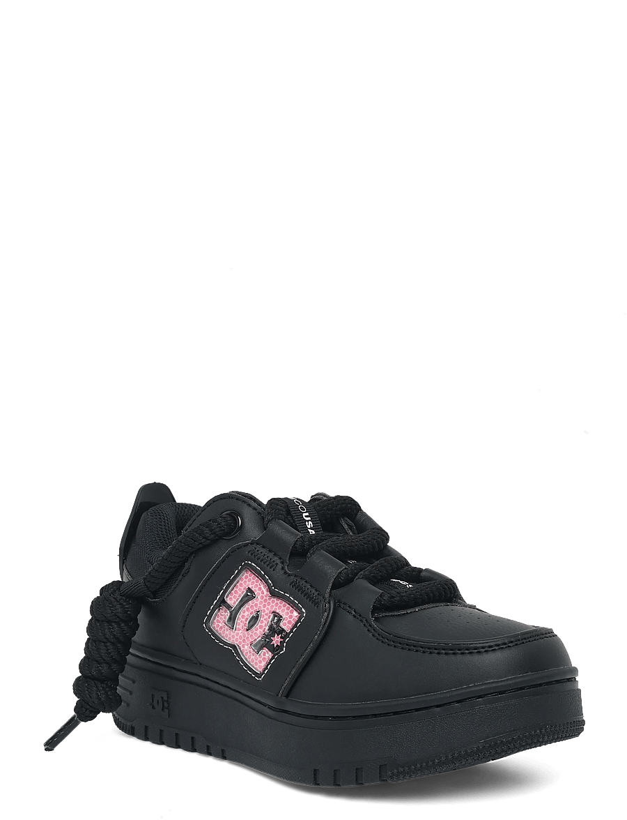 DC - DC BRATEN - lave sneakers - black/pink - 0