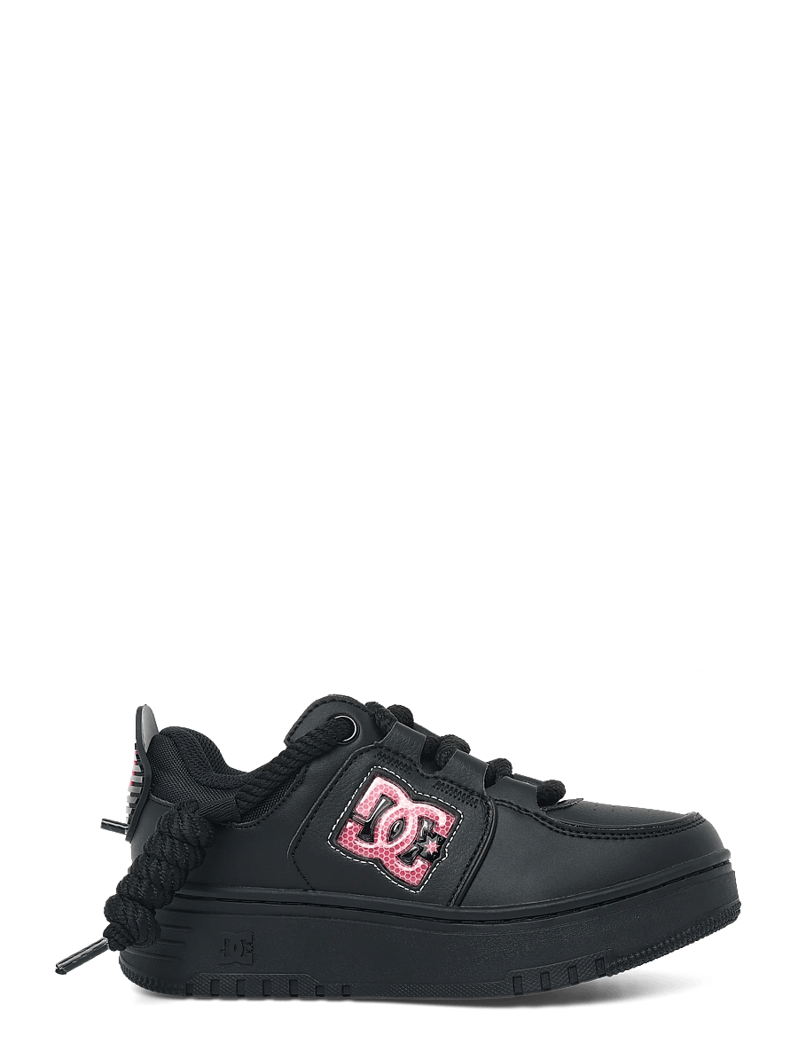 DC - DC BRATEN - lave sneakers - black/pink - 2