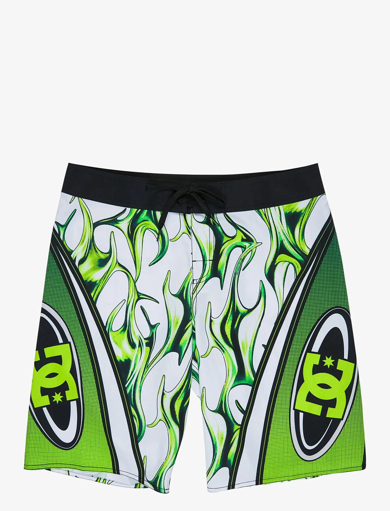 DC - SYLEM 21 - badehosen - liquid fuego white - 1