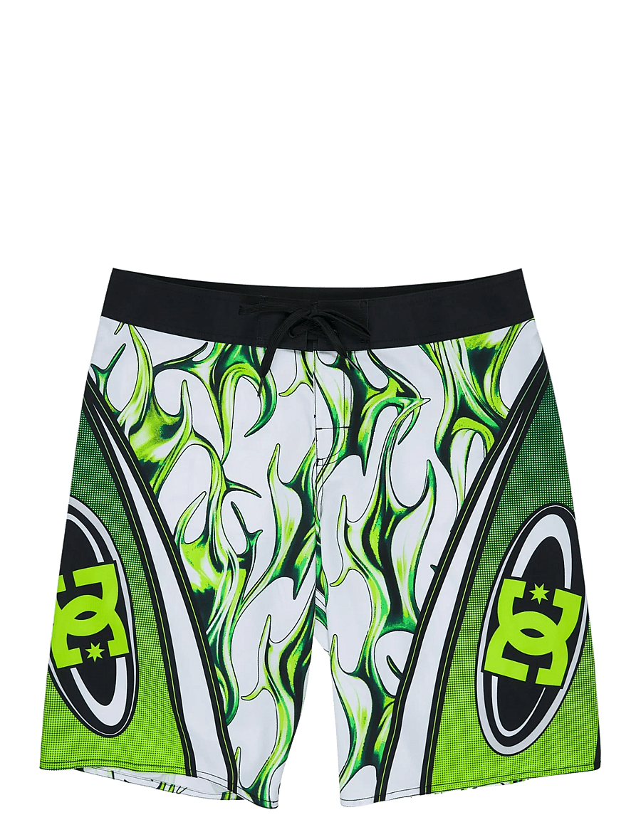 DC - SYLEM 21 - badebukser - liquid fuego white - 1