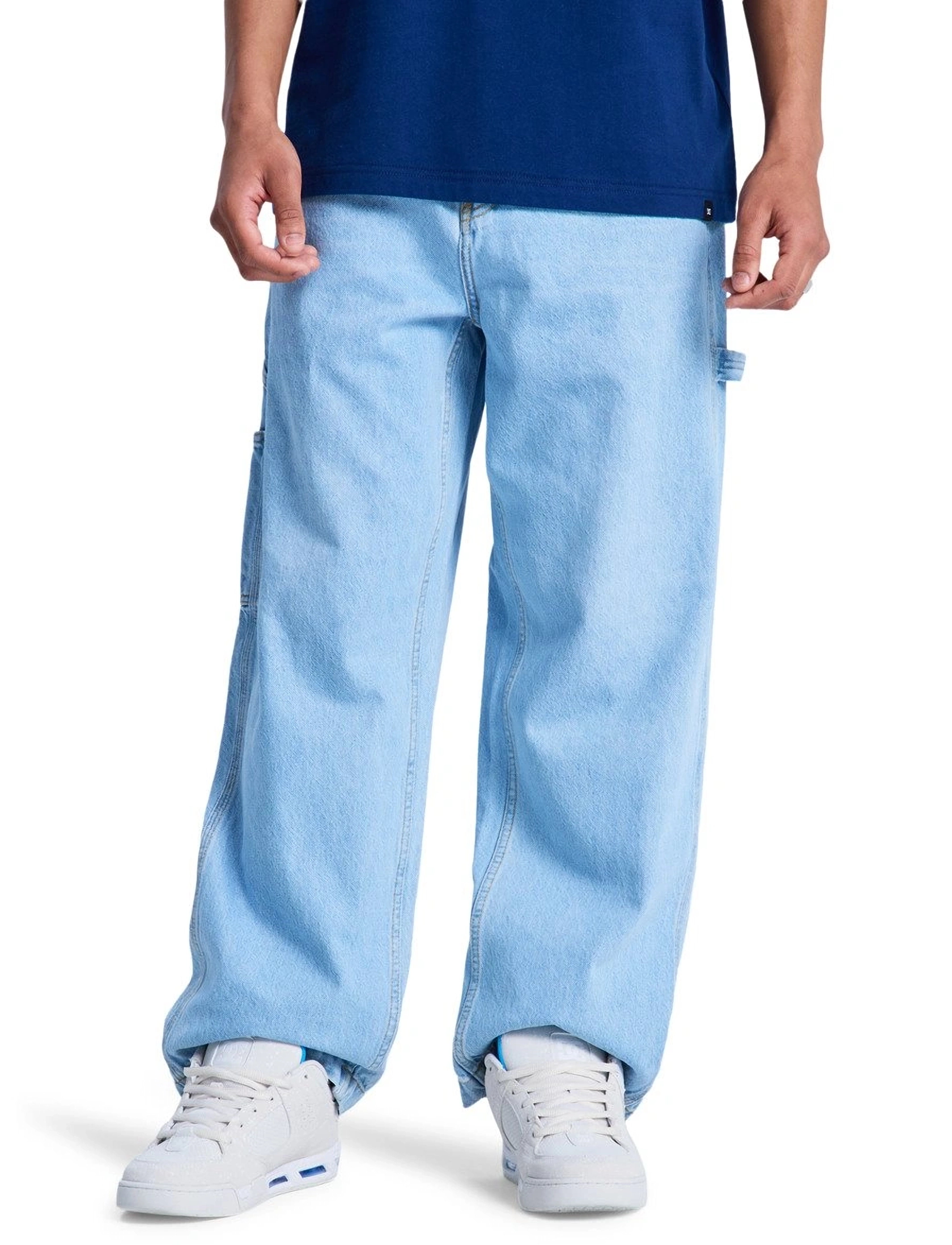 DC Baggy Denim Carpenter Pant, 38-34 x 34, Blue, Sport Pants > Sport Casual Trousers, Herre