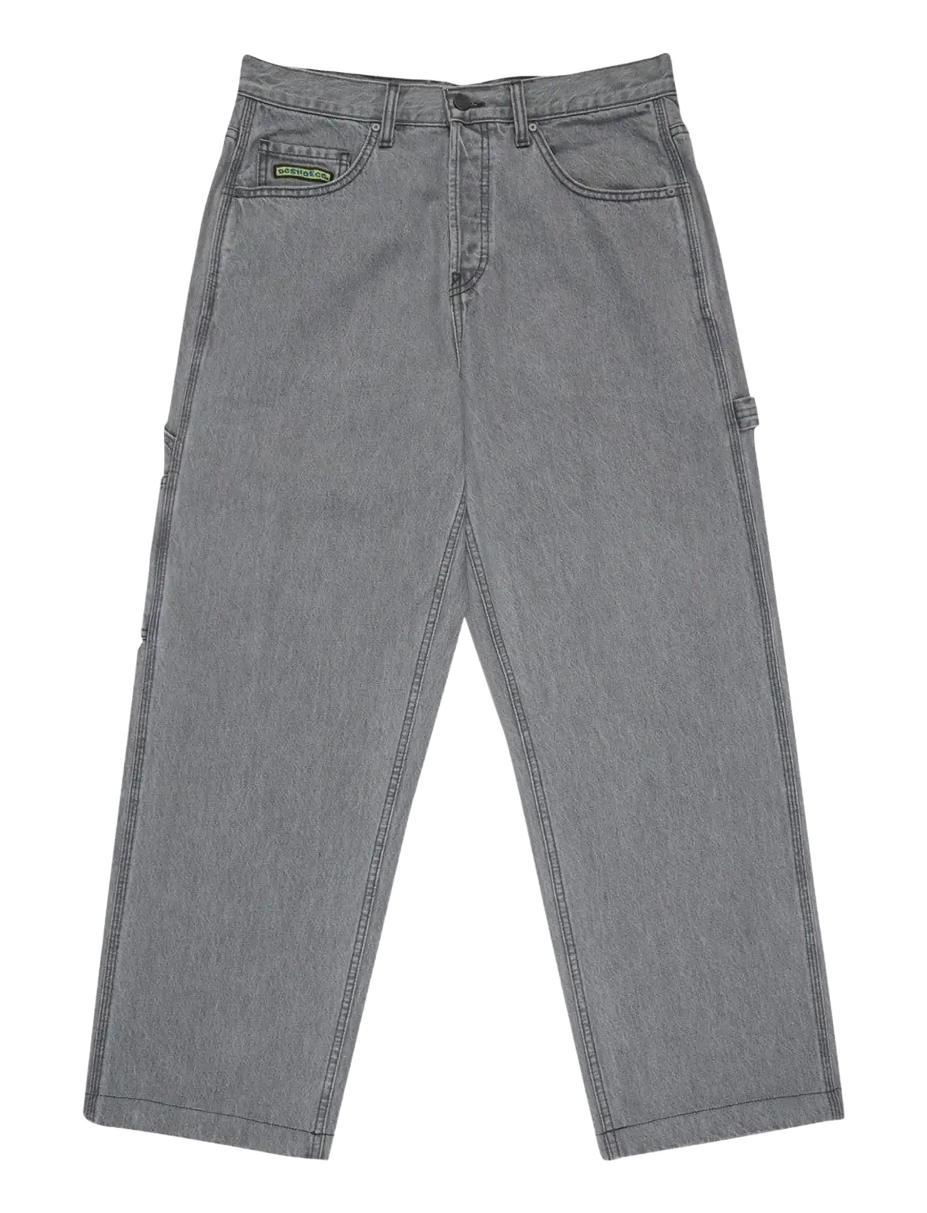 DC Baggy Denim Carpenter Hose Grau - 30-32x32 - Herren