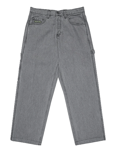 DC BAGGY DENIM CARPENTER PANT - Hosen - MEDIUM GREY / grey