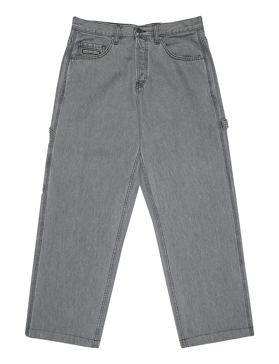 DC - BAGGY DENIM CARPENTER PANT - vabaajapüksid - medium grey - 1