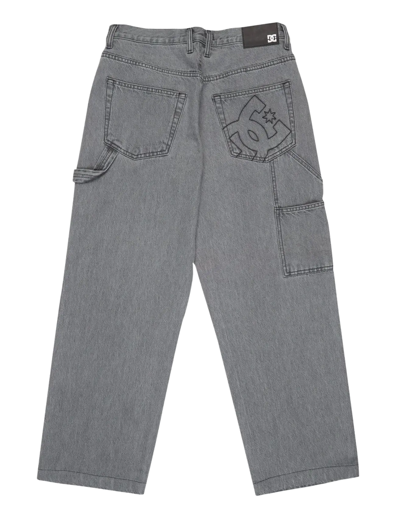 DC - BAGGY DENIM CARPENTER PANT - sporthosen - medium grey - 2
