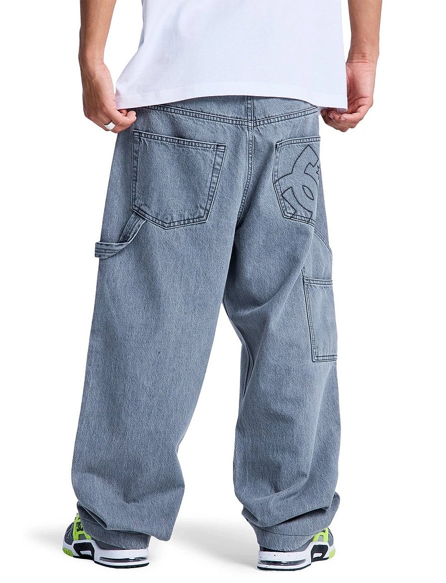 DC - BAGGY DENIM CARPENTER PANT - vabaajapüksid - medium grey - 3