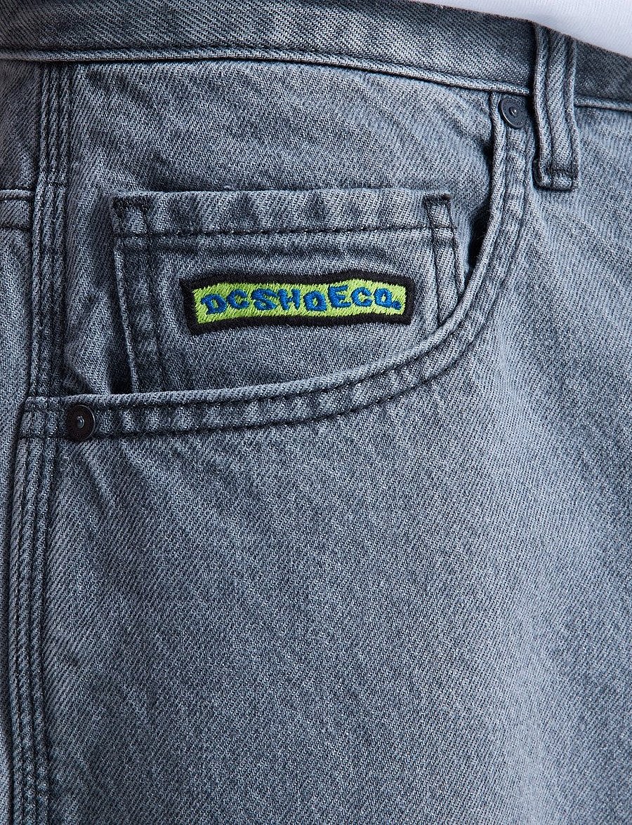 DC - BAGGY DENIM CARPENTER PANT - vabaajapüksid - medium grey - 4