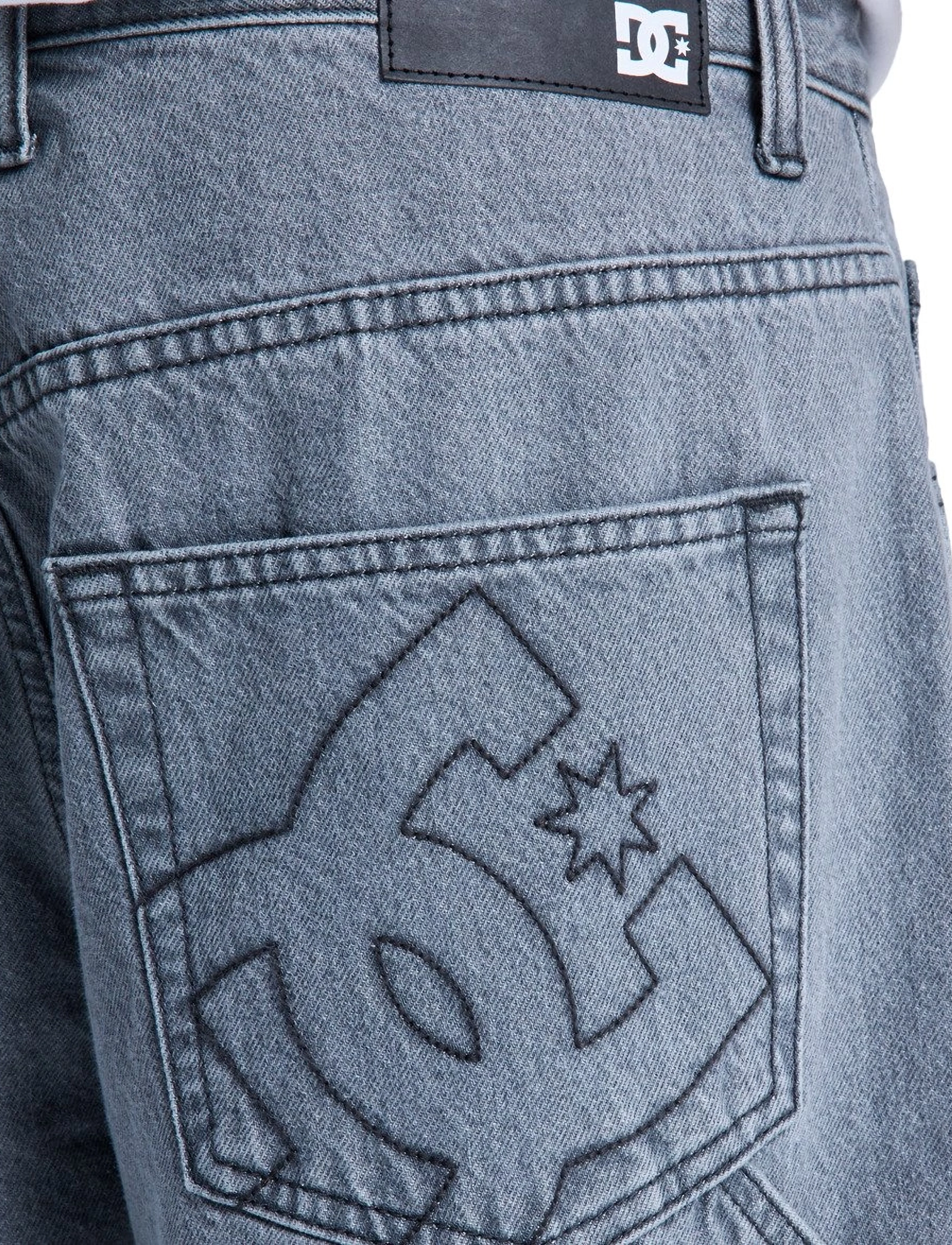 DC - BAGGY DENIM CARPENTER PANT - sporthosen - medium grey - 5