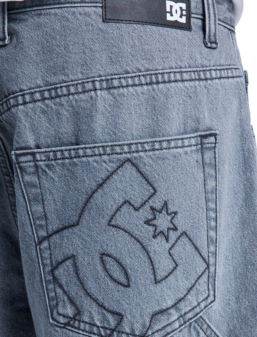 DC - BAGGY DENIM CARPENTER PANT - vabaajapüksid - medium grey - 5