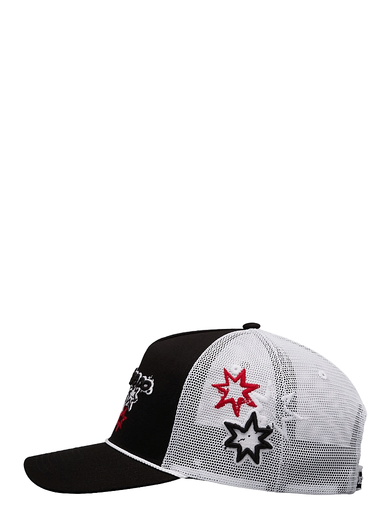 DC - SIDE STAR TRUCKER - kasketter - black - 3
