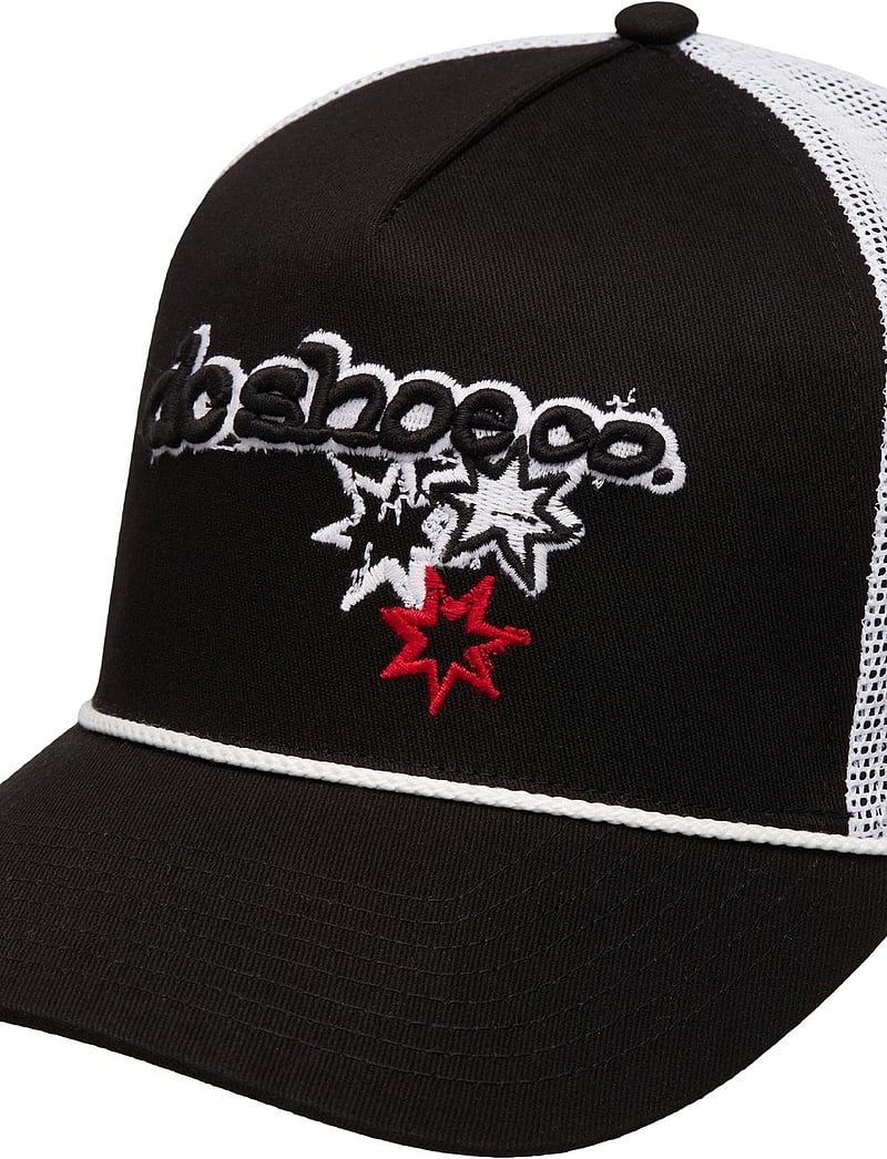 DC - SIDE STAR TRUCKER - kasketter - black - 5