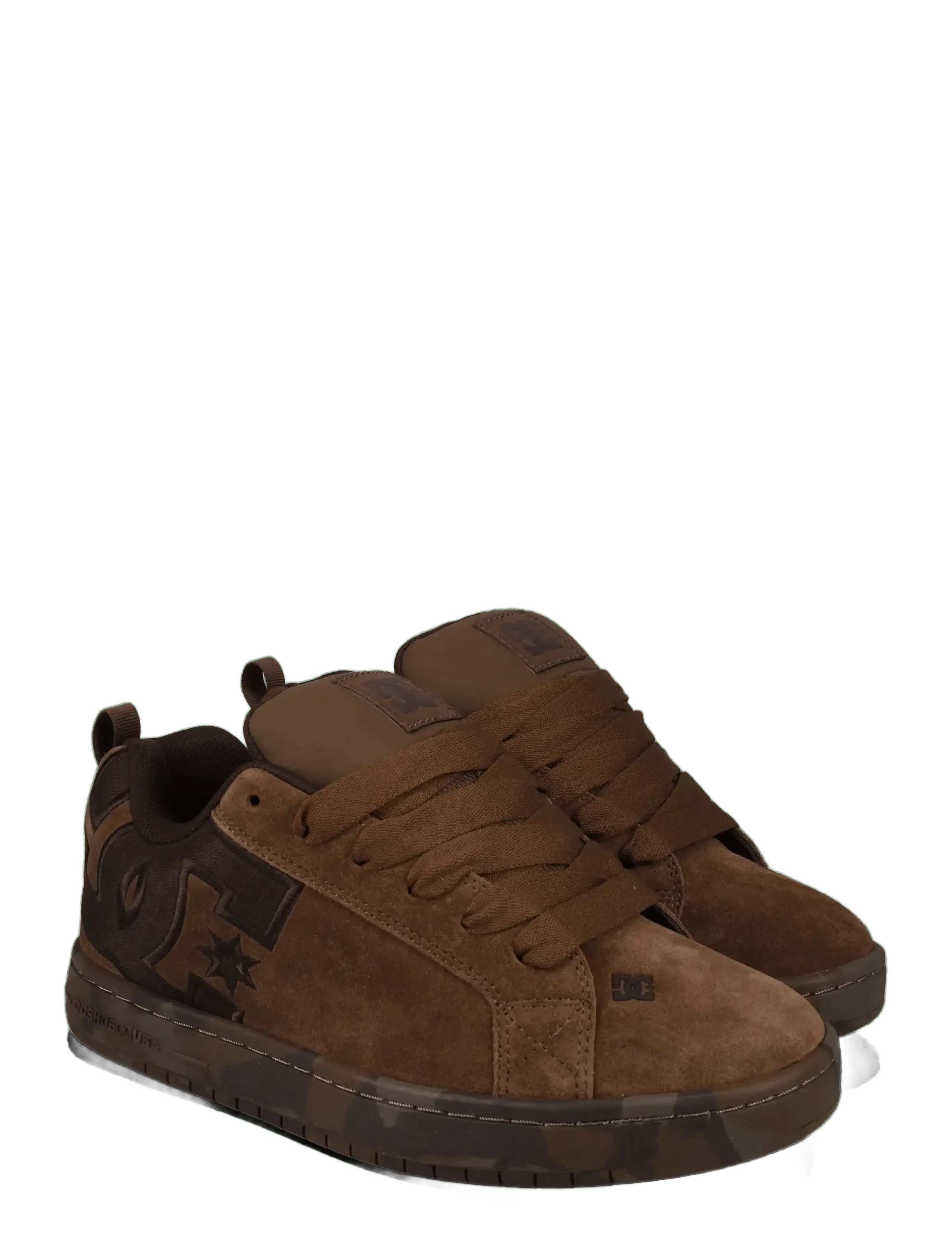 DC Court Graffik Se, 45, Sport Sneakers, Braun - Low Top Männerswear