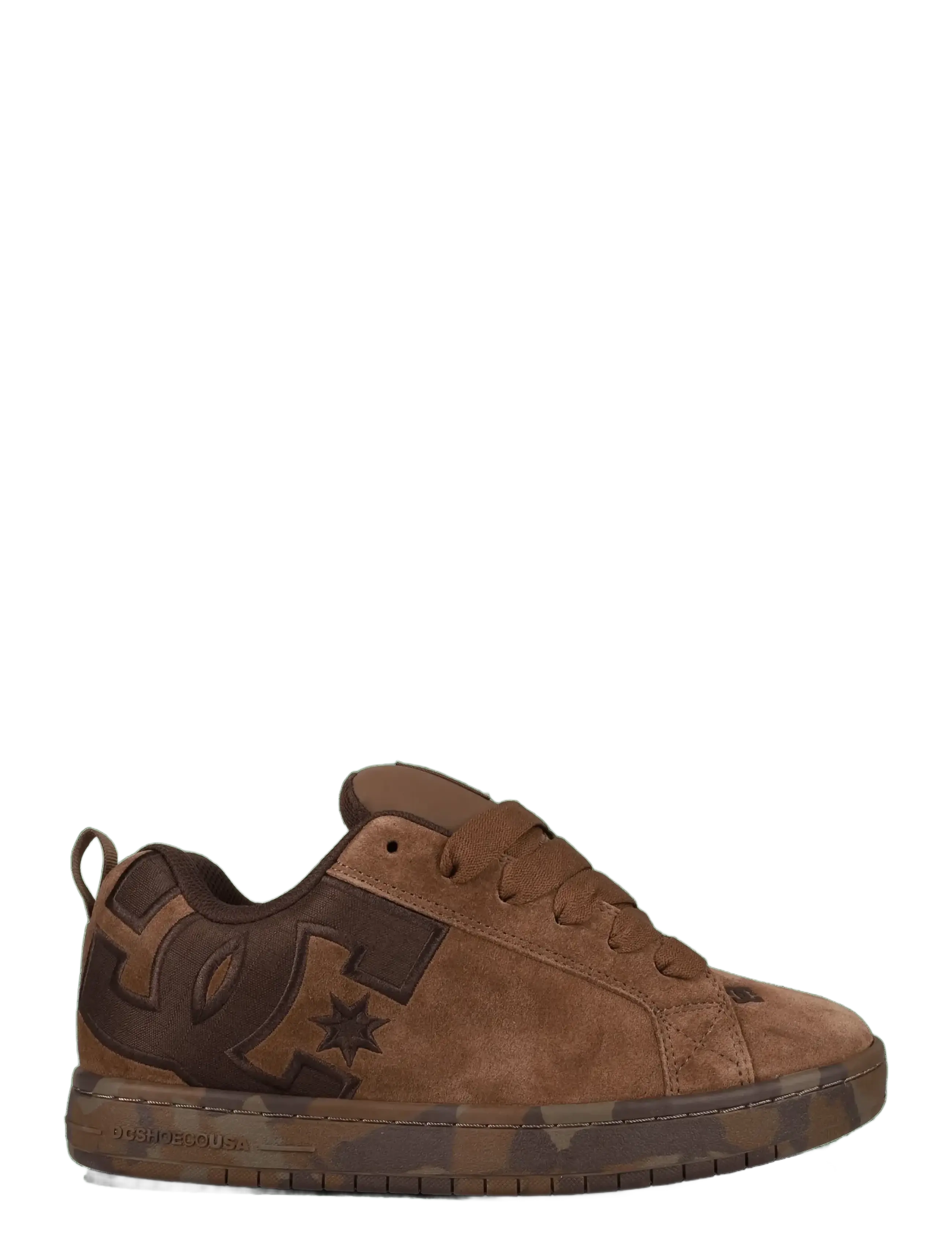 DC - COURT GRAFFIK - niedriger schnitt - brown/brown - 1