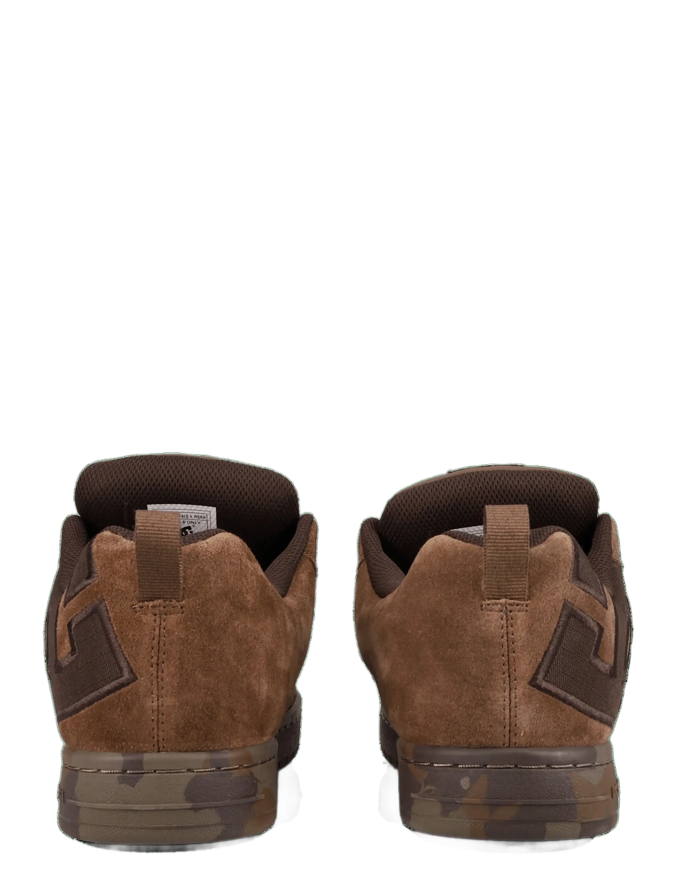 DC - COURT GRAFFIK - niedriger schnitt - brown/brown - 5