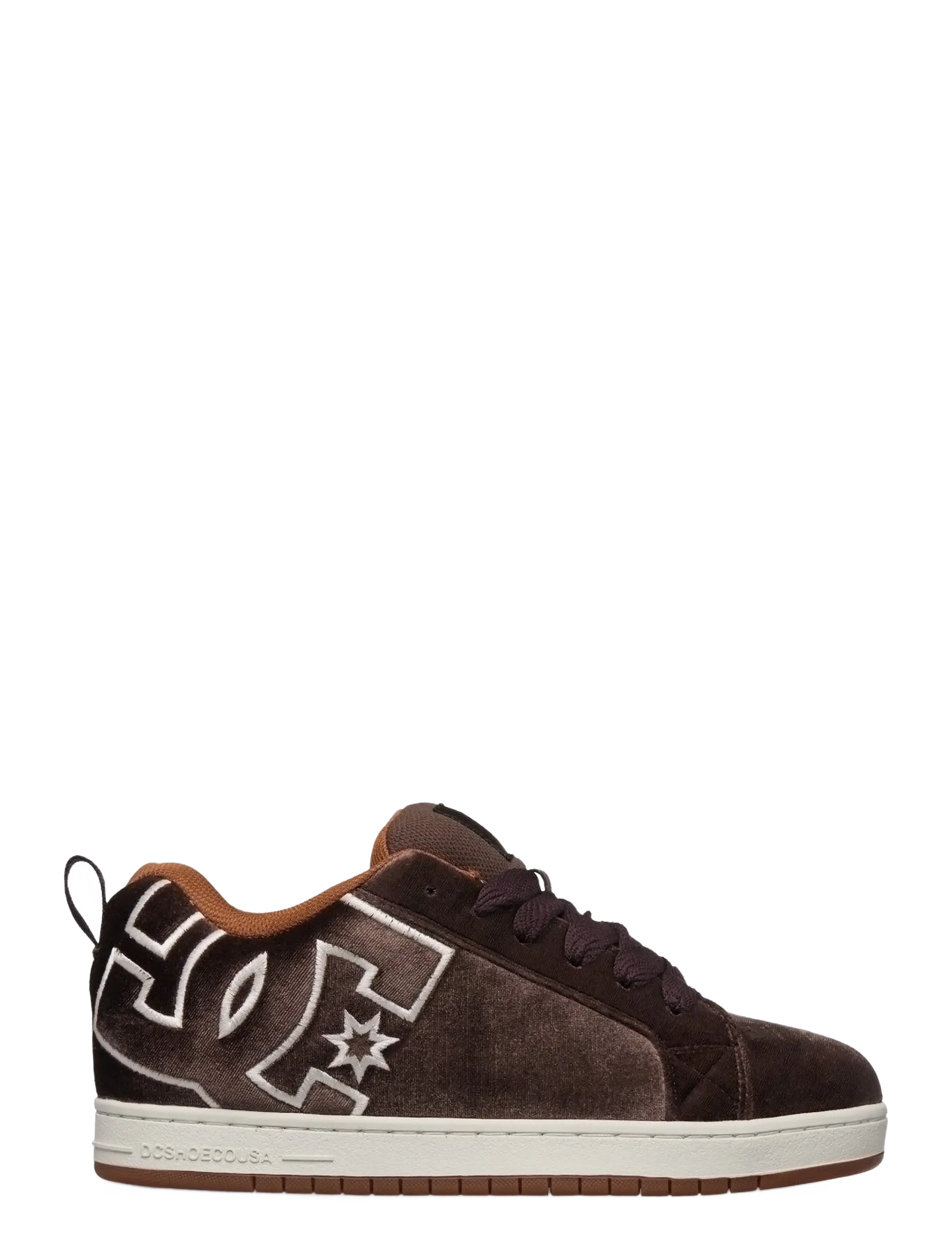 DC - COURT GRAFFIK SE - niedriger schnitt - mocha/coffee - 1