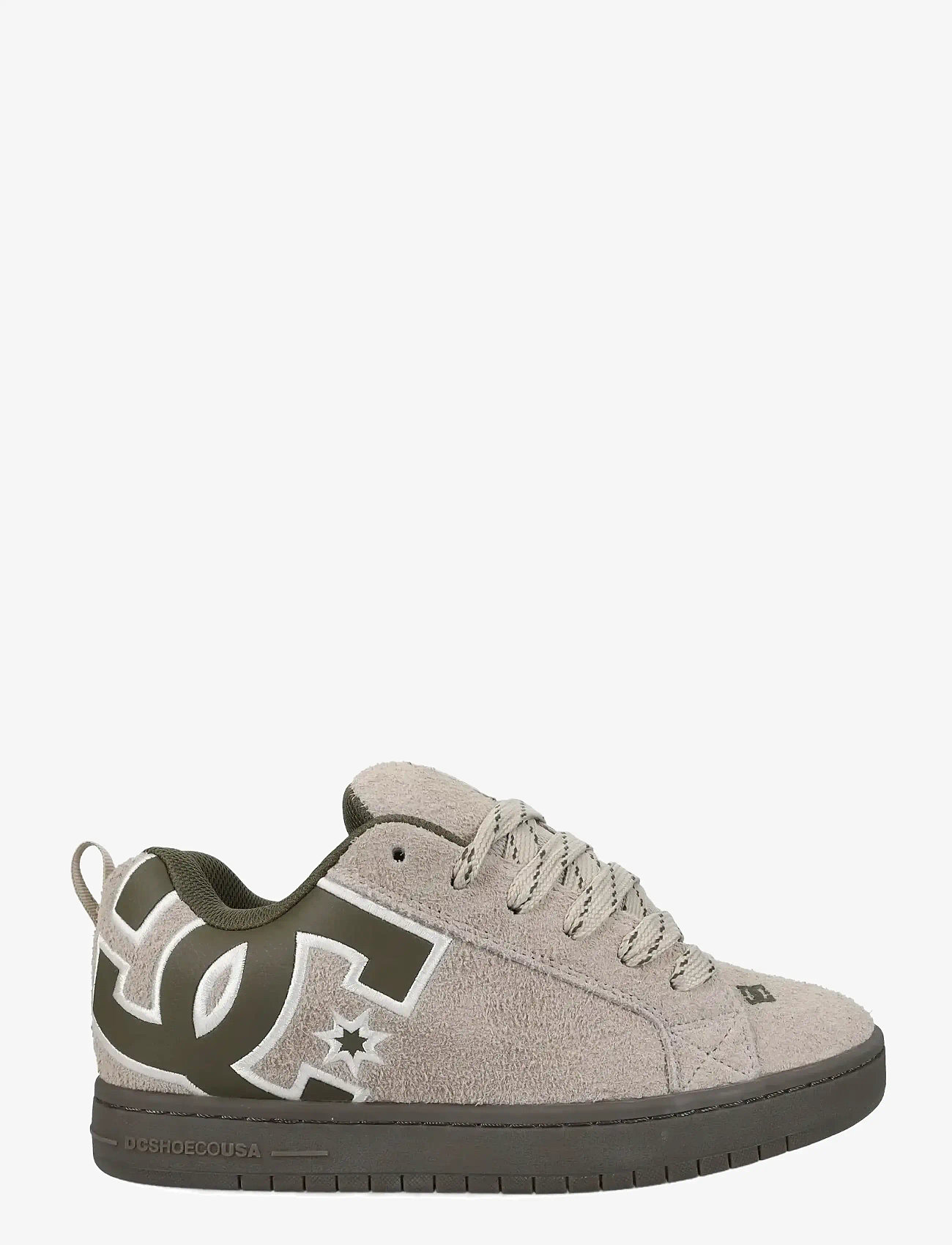 DC - COURT GRAFFIK - niedriger schnitt - taupe/olive - 0