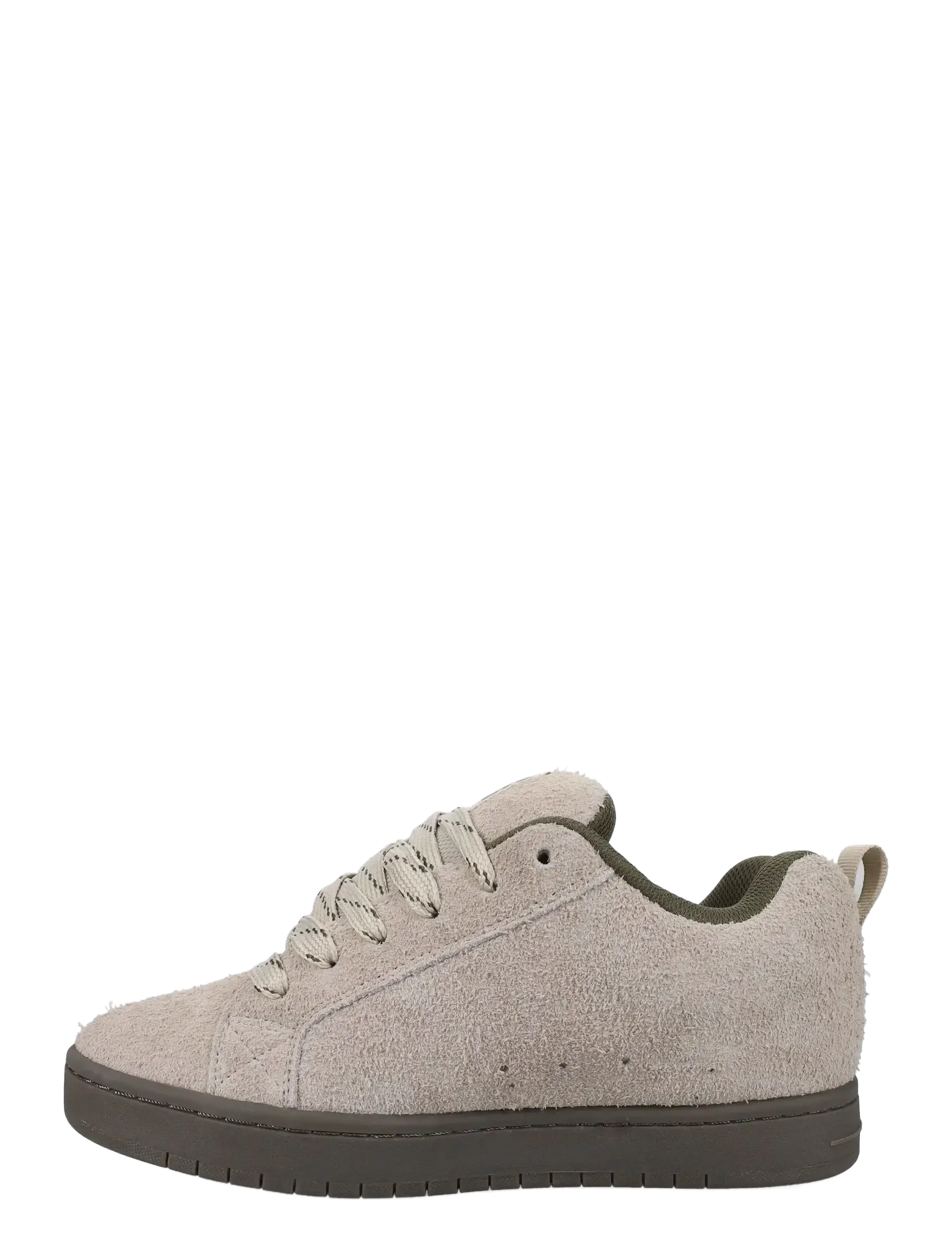 DC - COURT GRAFFIK - matalavartiset tennarit - taupe/olive - 1