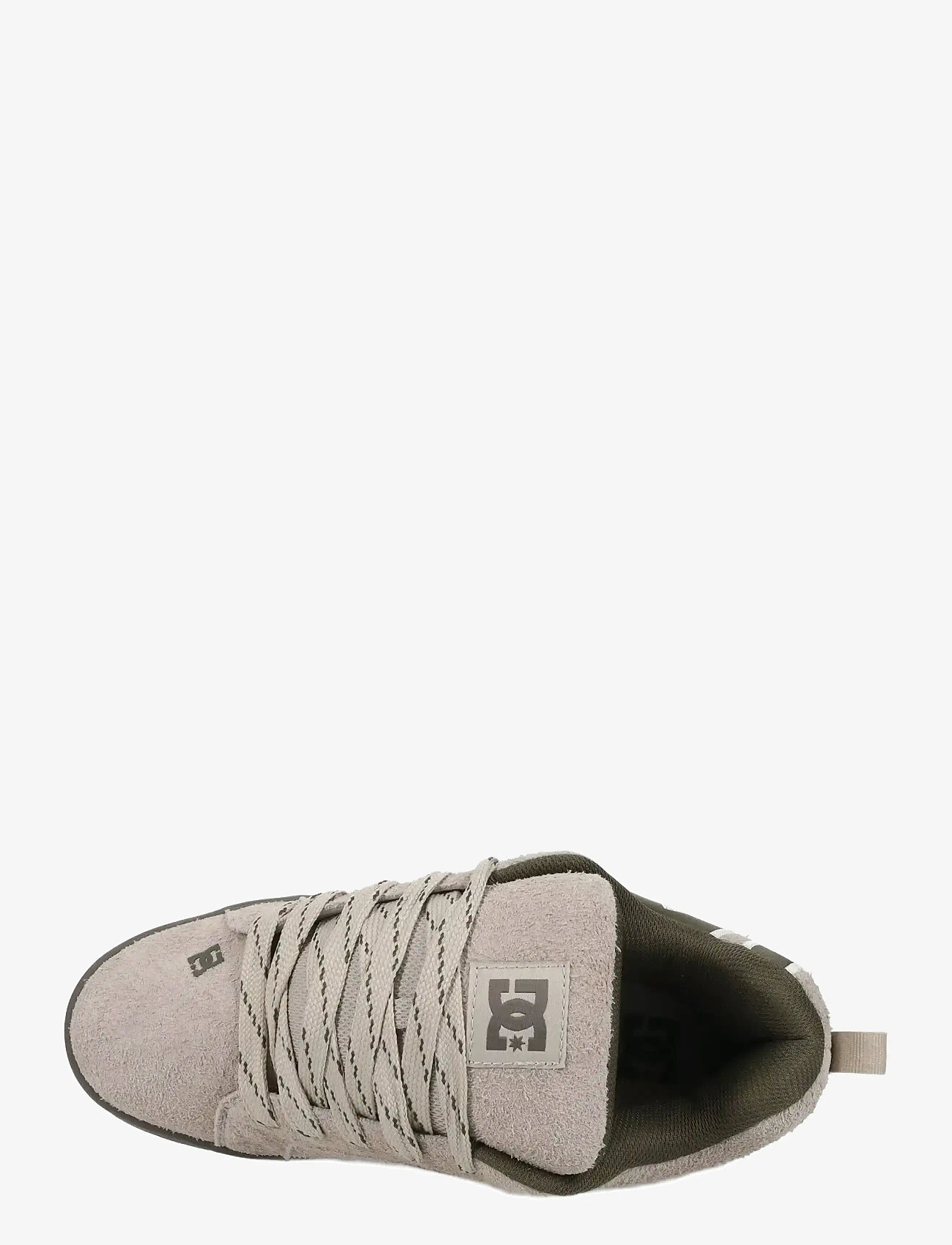 DC - COURT GRAFFIK - niedriger schnitt - taupe/olive - 3