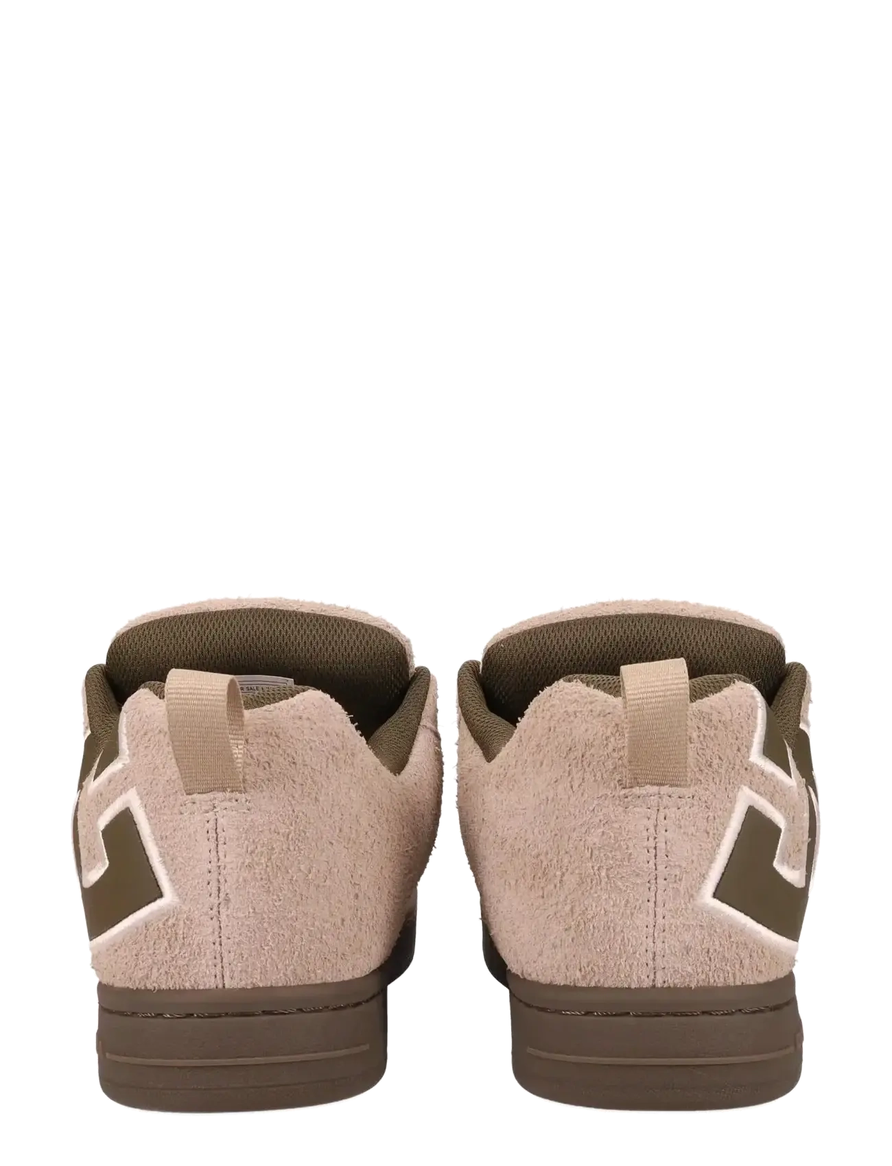 DC - COURT GRAFFIK - matalavartiset tennarit - taupe/olive - 5