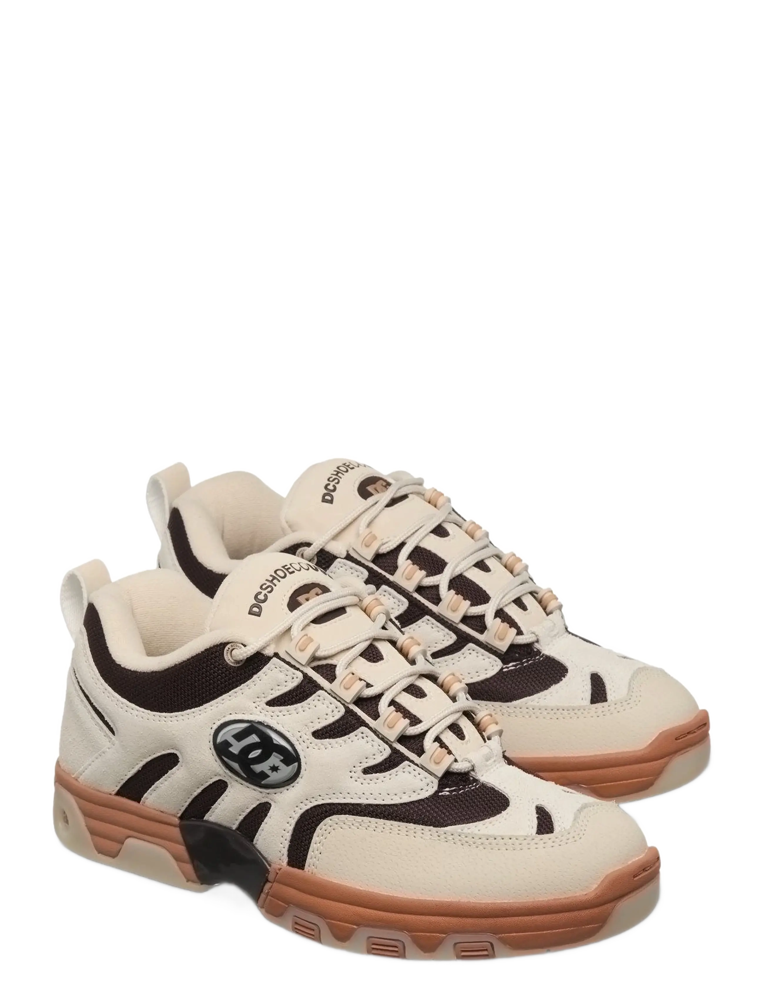 DC DC HYBRID OG - Schuhe - BROWN/GUM / cream