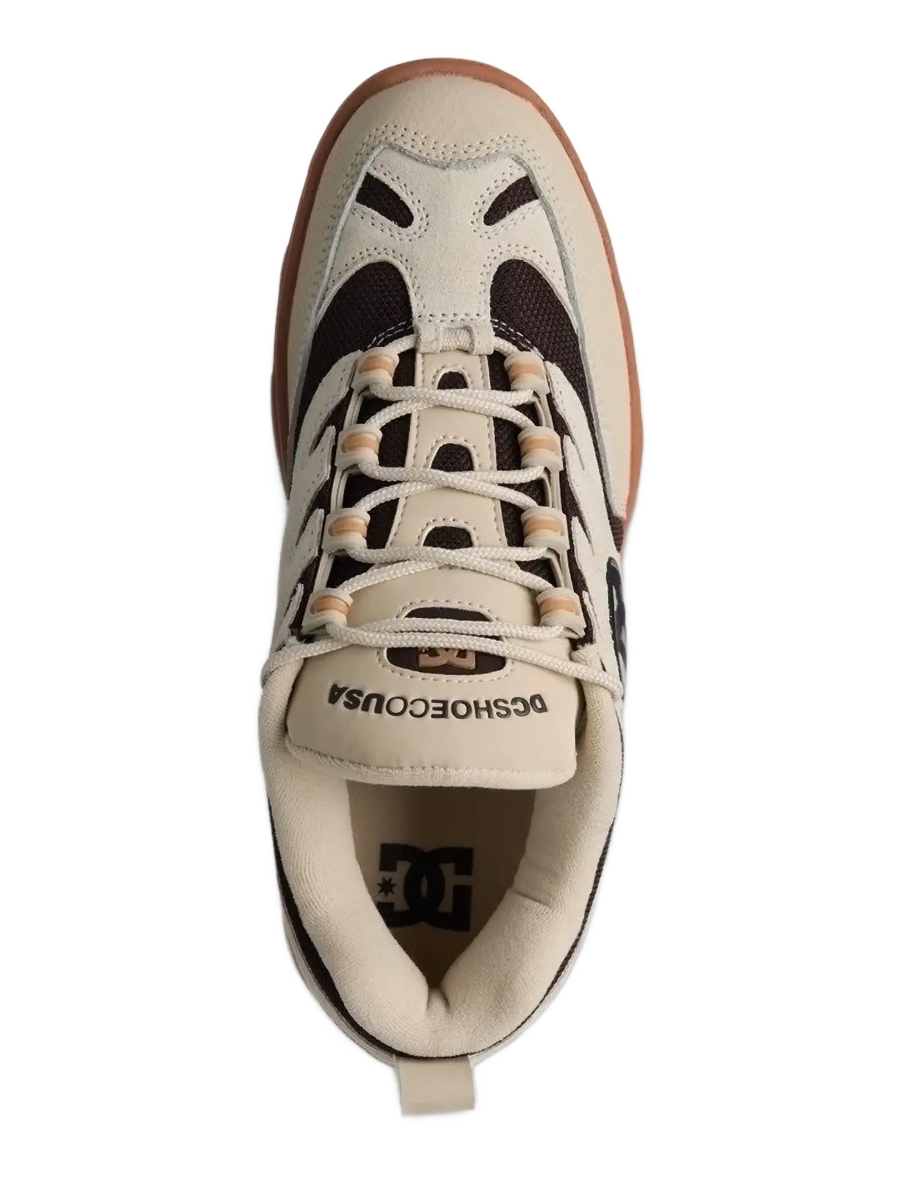 DC - DC HYBRID OG - niedriger schnitt - brown/gum - 3