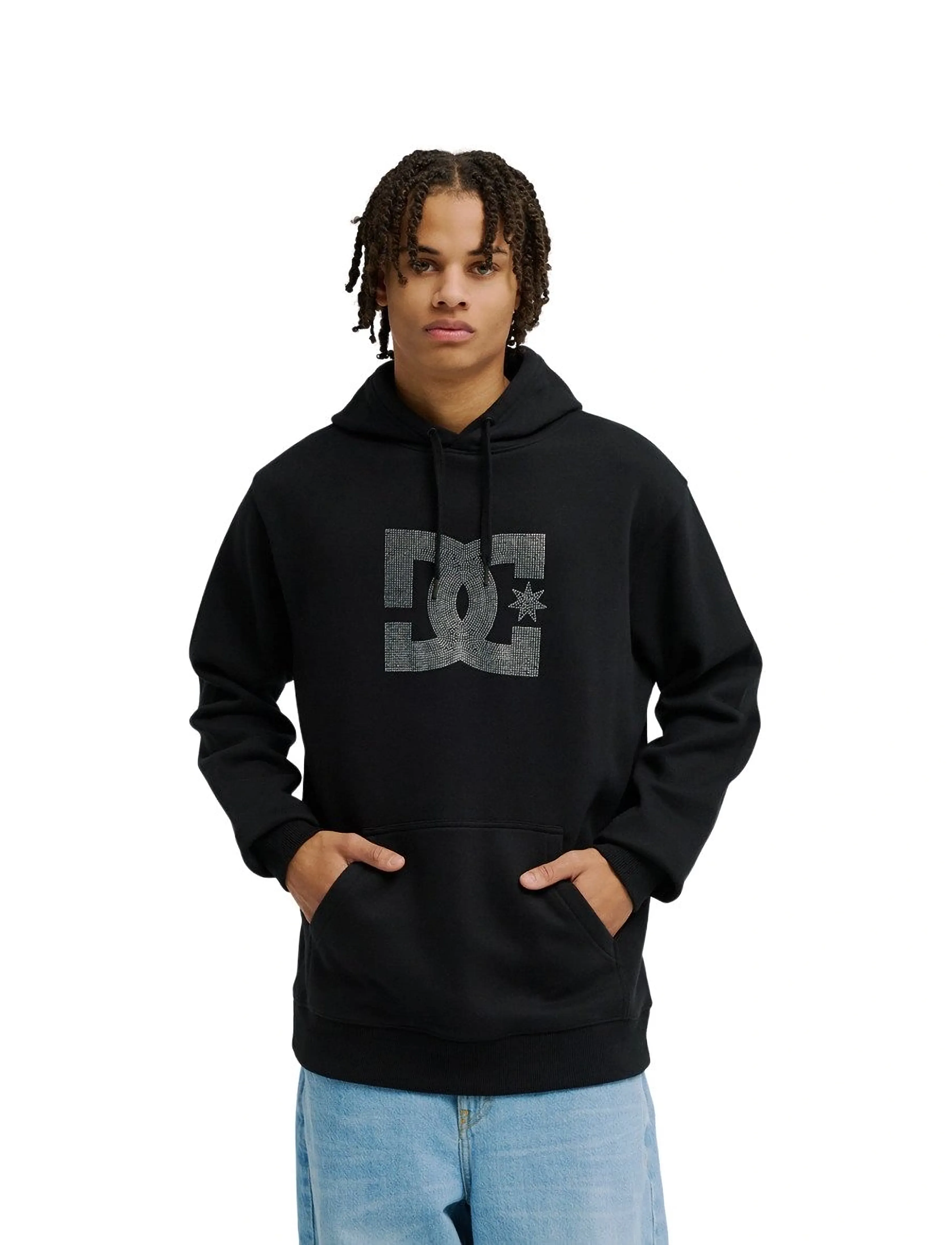 DC DC STRASS STAR PH - Kapuutsiga pusad - BLACK / black