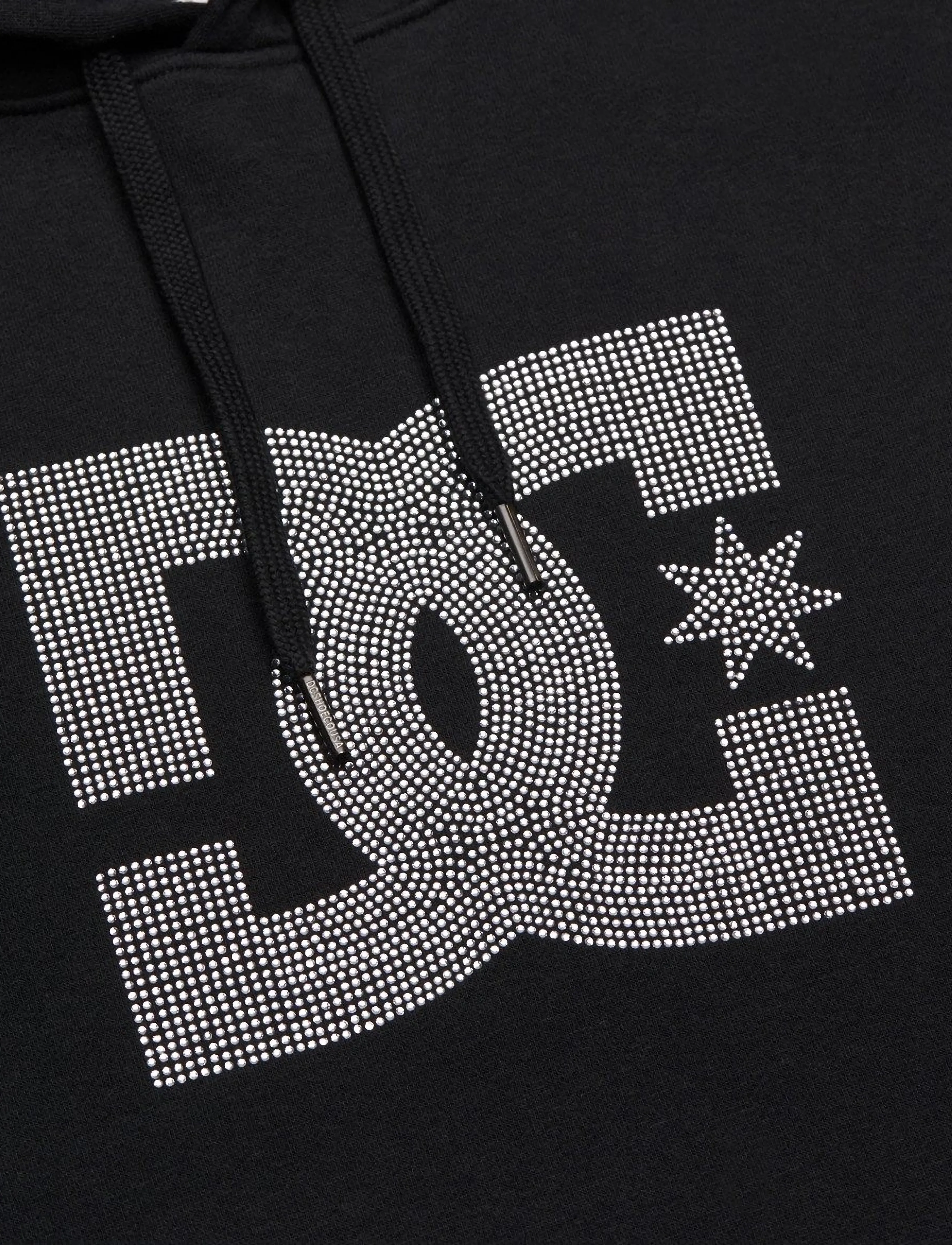 DC - DC STRASS STAR PH - kapuutsiga dressipluusid - black - 5