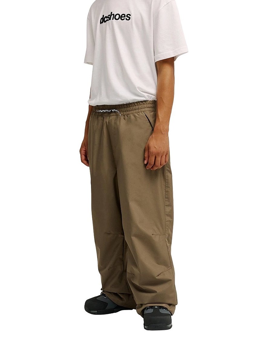 DC - TRACKSTAR PANT 10K - skibukser - morel - 4