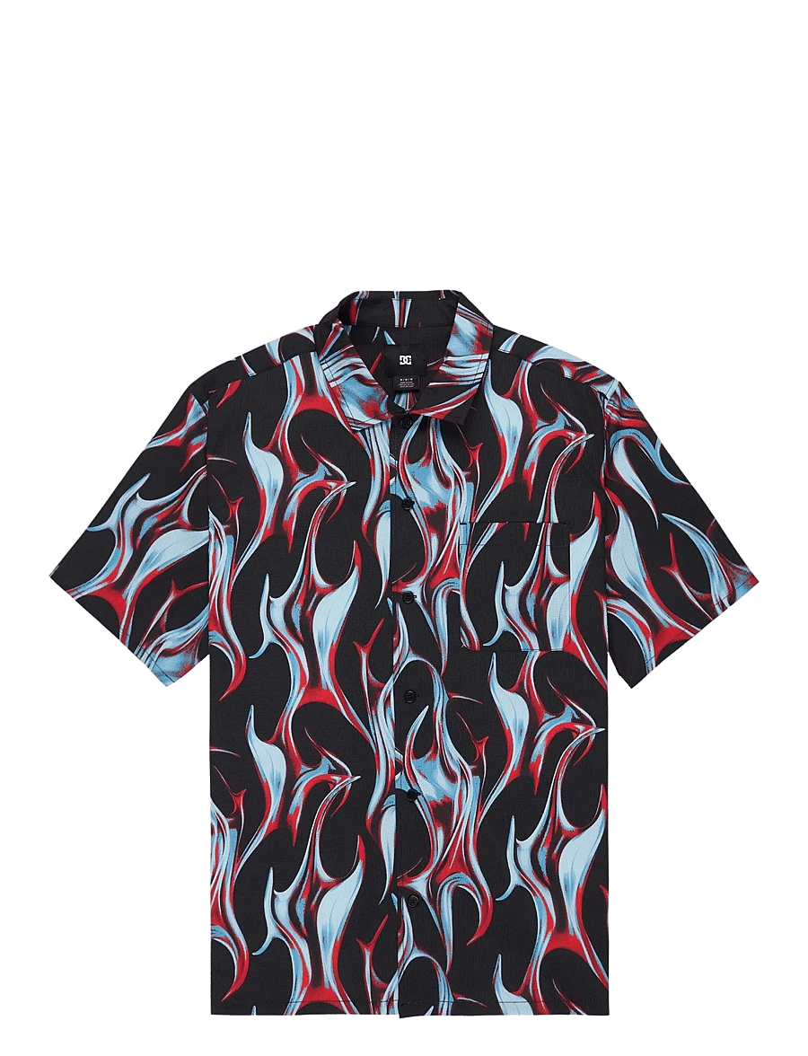 DC - FULL ON RESORT - alussärgid ja t-särgid - liquid fuego black - 1