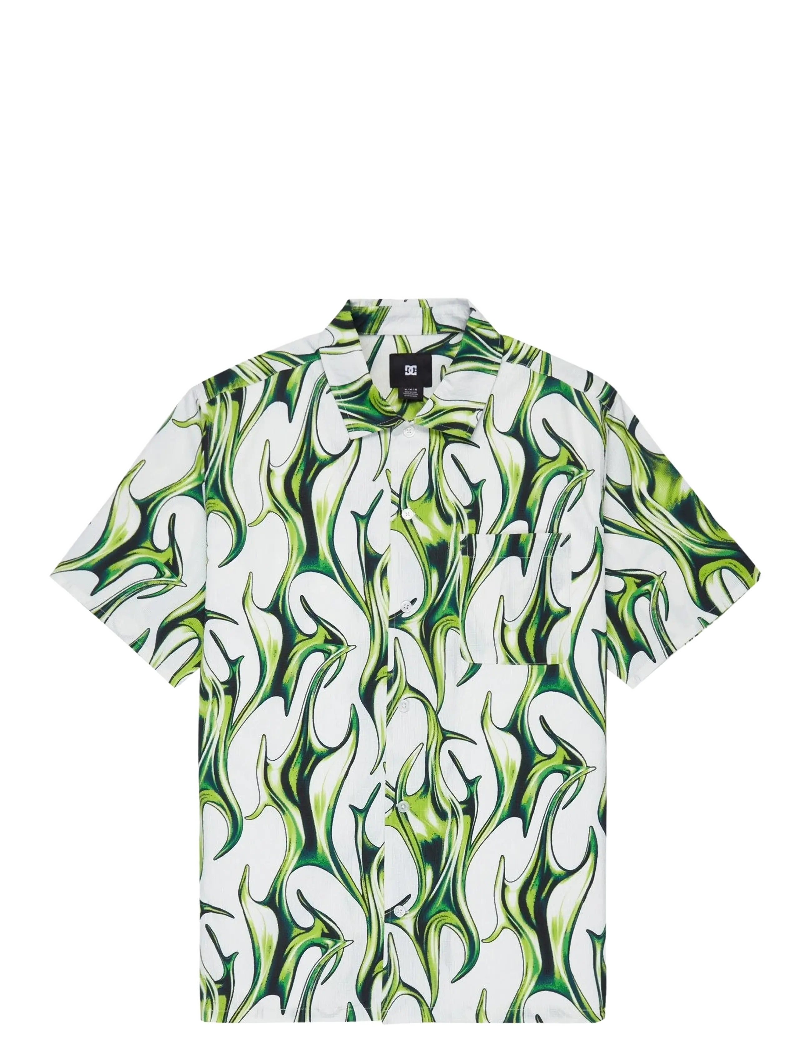 DC FULL ON RESORT - Särgid - LIQUID FUEGO WHITE / green