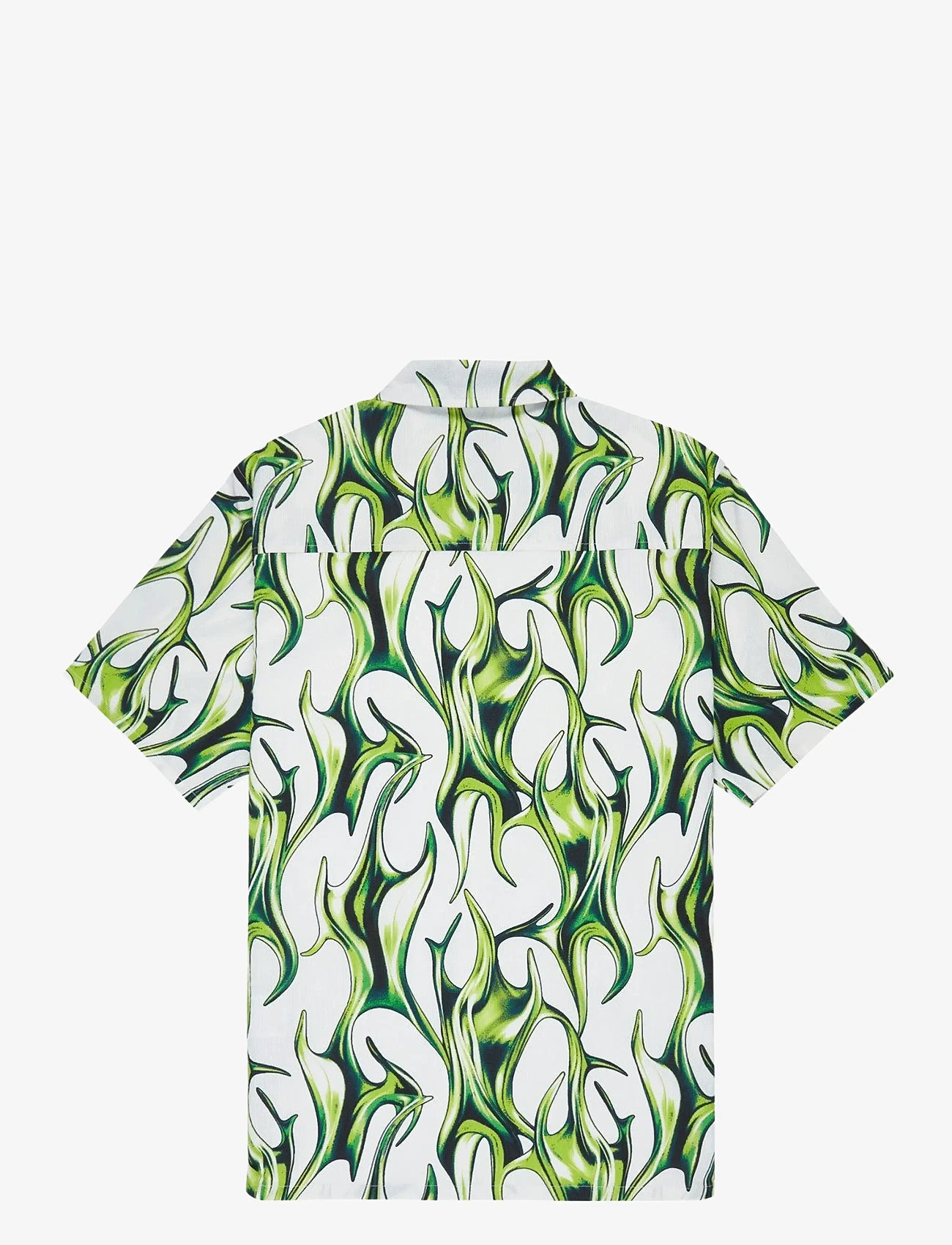 DC - FULL ON RESORT - oberteile & t-shirts - liquid fuego white - 2