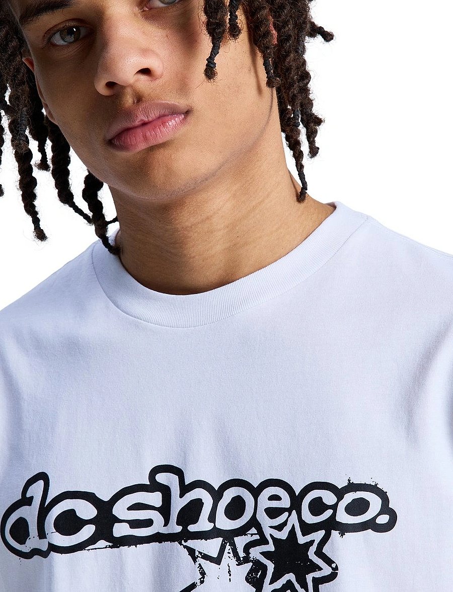 DC - STAR STRUCK LHSS - tops & t-shirts - white - 4