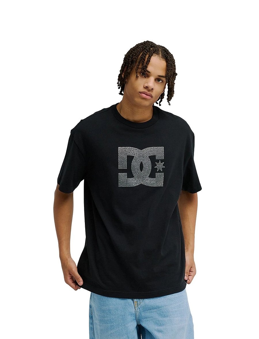 DC - DC STRASS STAR HSS - t-shirts - black - 0