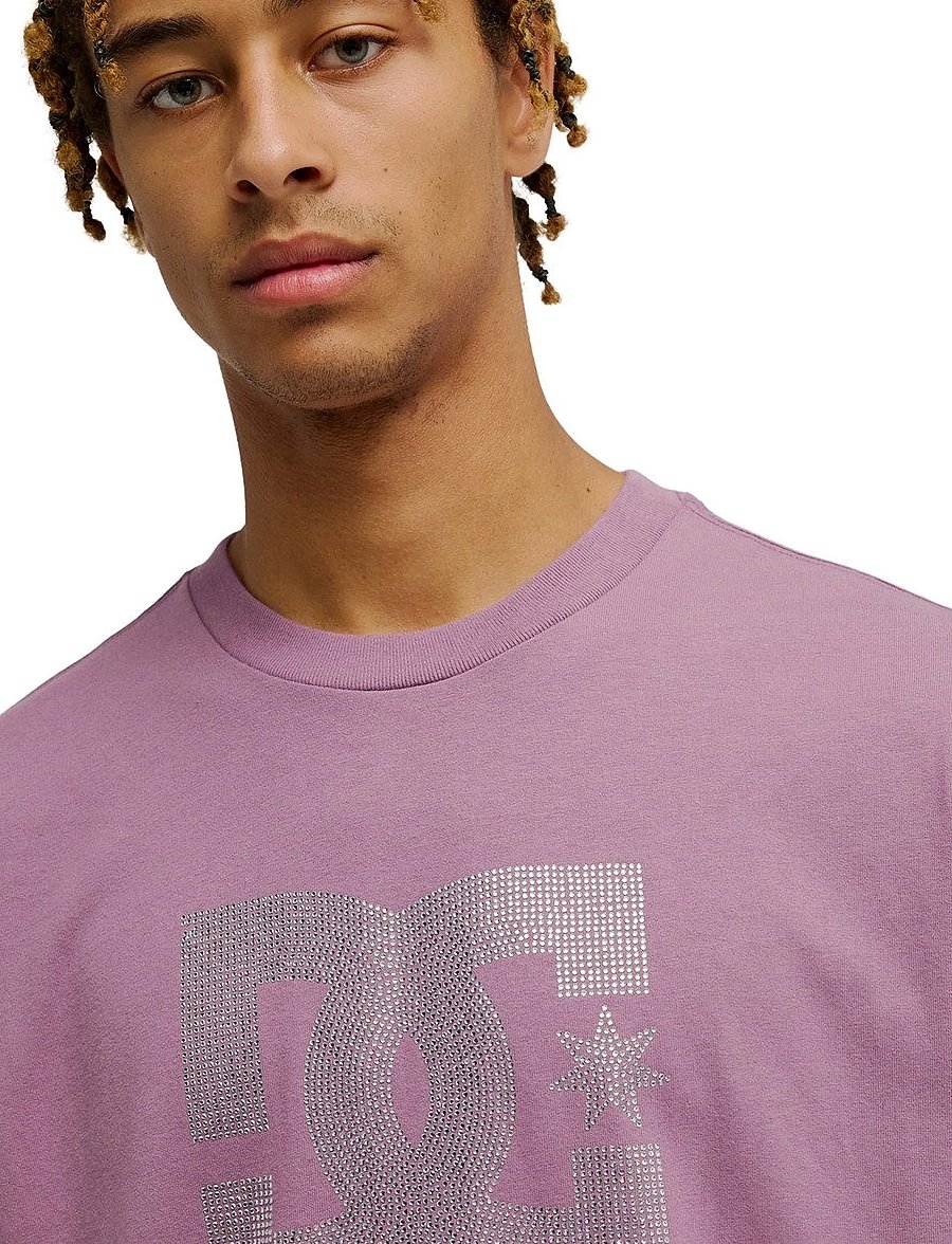 DC - DC STRASS STAR HSS - oberteile & t-shirts - grapeade - 4