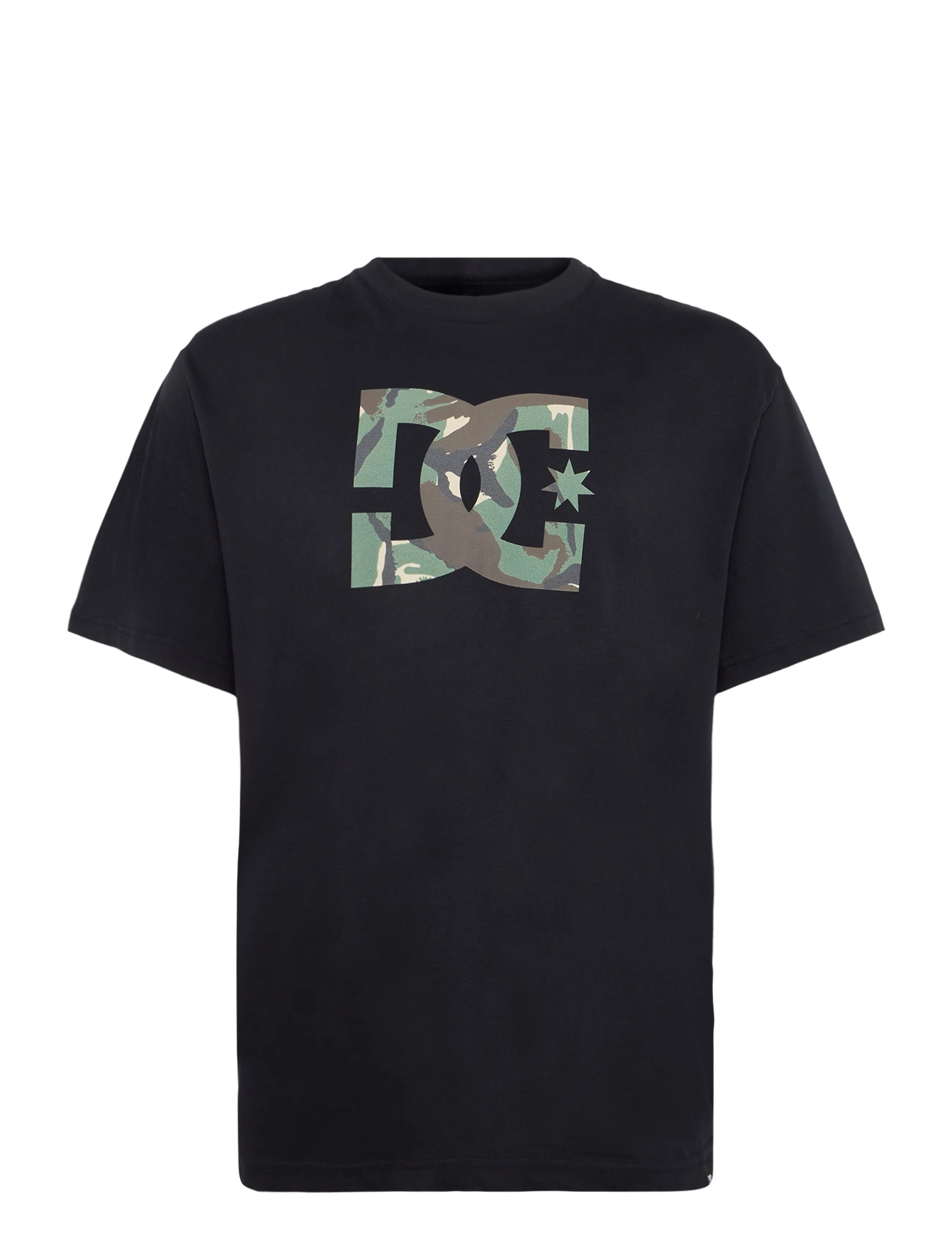 DC DC STAR FILLED HSS - Överdelar - BLACK / black