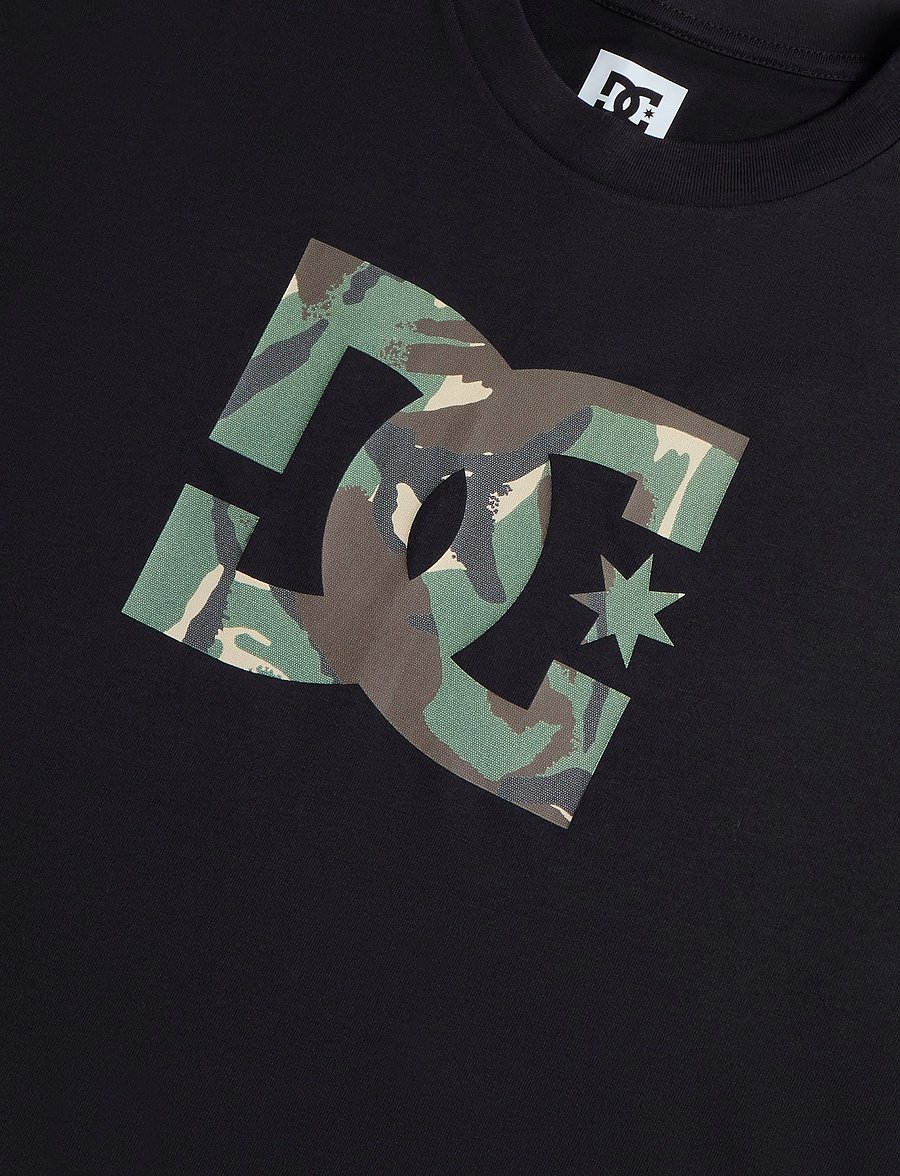 DC - DC STAR FILLED HSS - t-shirts - black - 2