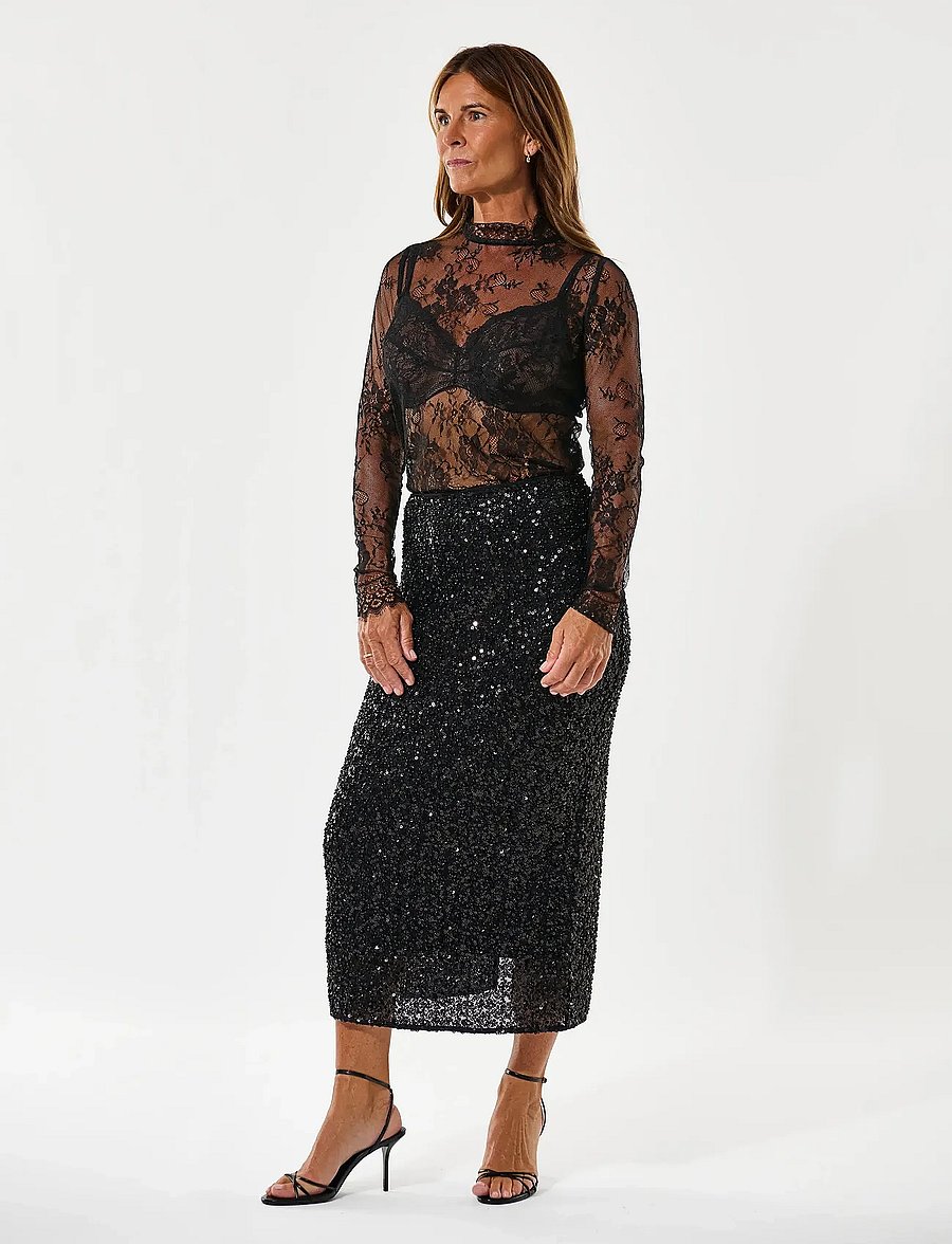 Dea Kudibal - CHRISTALDEA - langärmlige tops - black - 3
