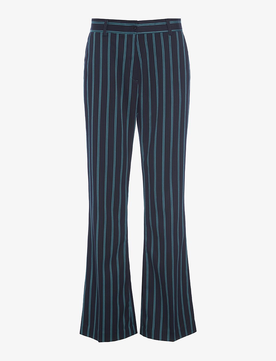 Dea Kudibal - RIHANNA - flare bukser - verdes stripe - 1