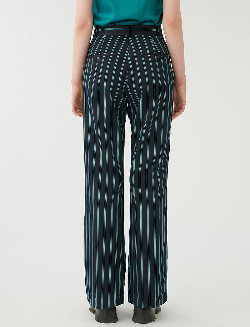 Dea Kudibal - RIHANNA - flare bukser - verdes stripe - 4