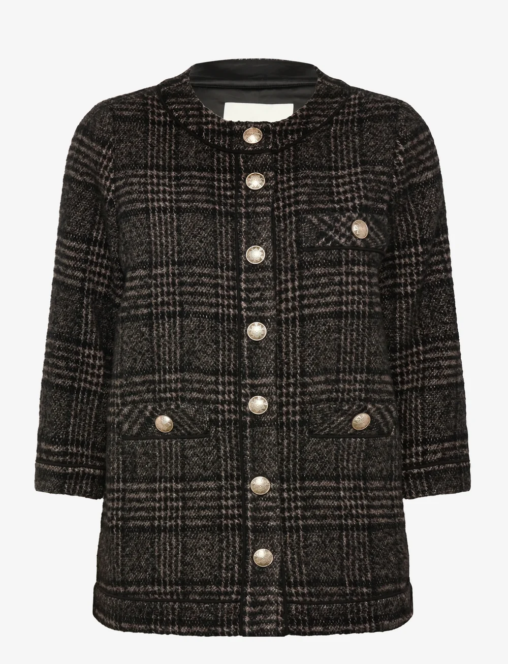 Dea Kudibal - AISHADEA - bouclés - black check - 0