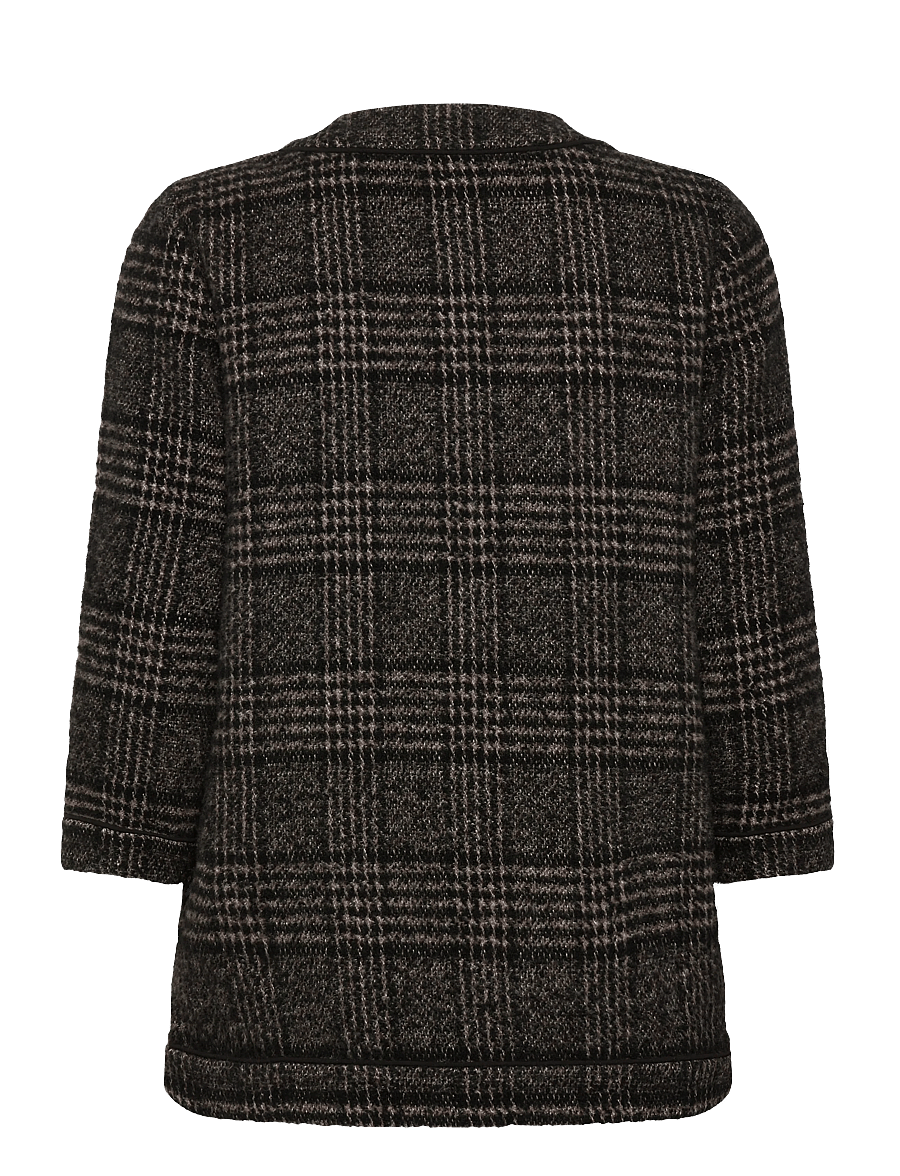 Dea Kudibal - AISHADEA - bouclés stiilis jakid - black check - 1